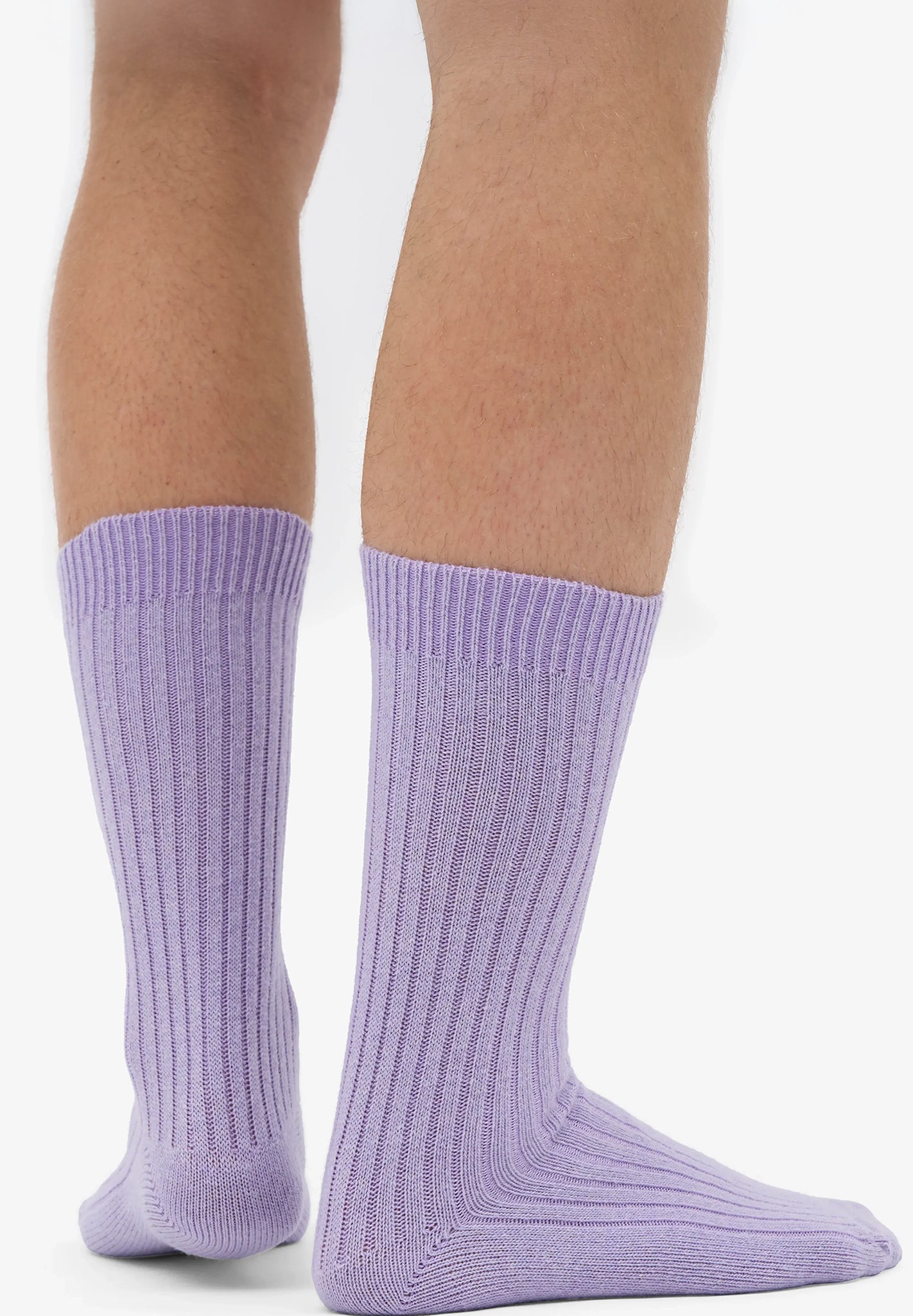 COLORFUL STANDARD - Merino Wool Blend Sock - Soft Lavender - BACKYARD