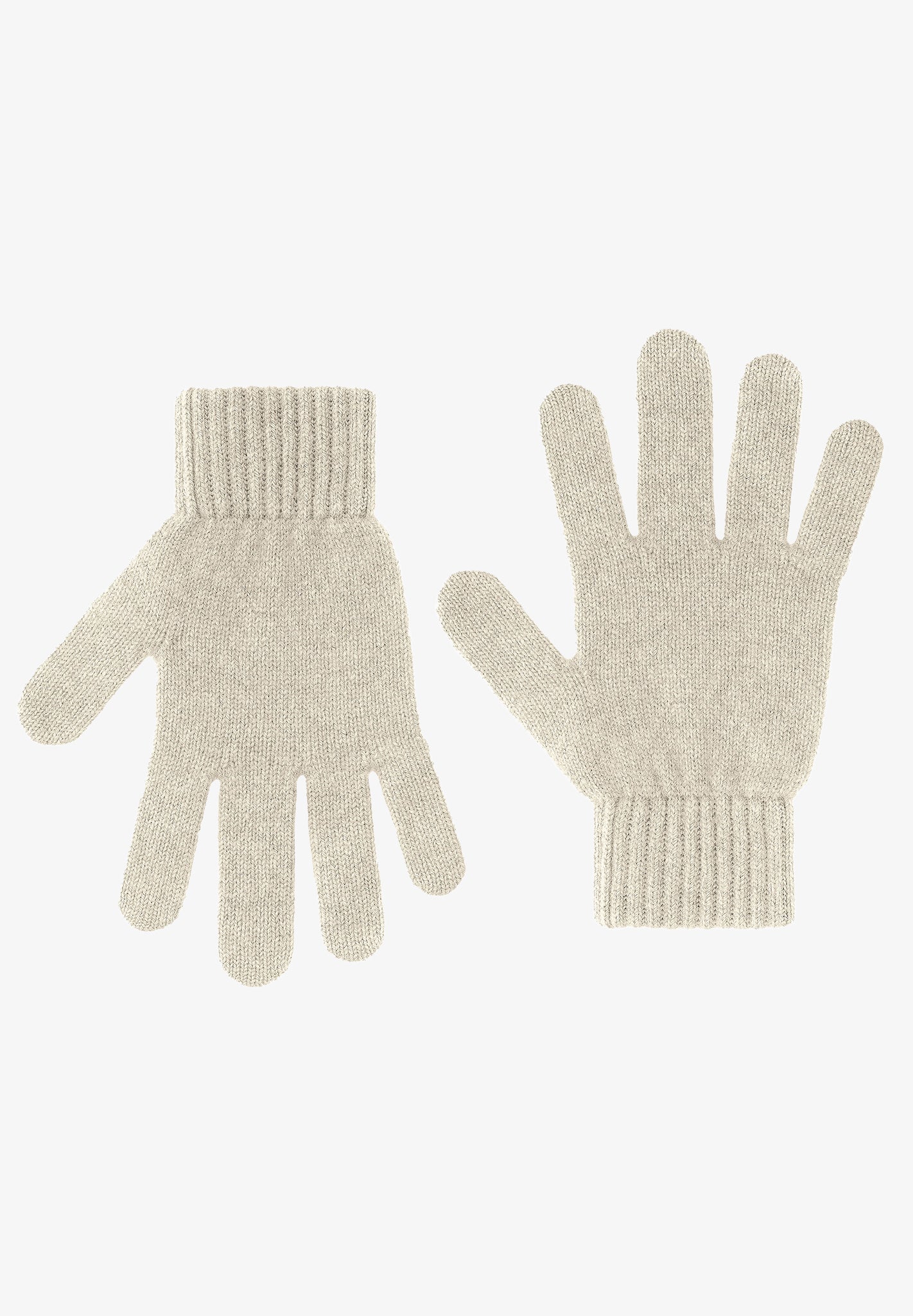 COLORFUL STANDARD - Merino Wool Gloves - Ivory White - BACKYARD