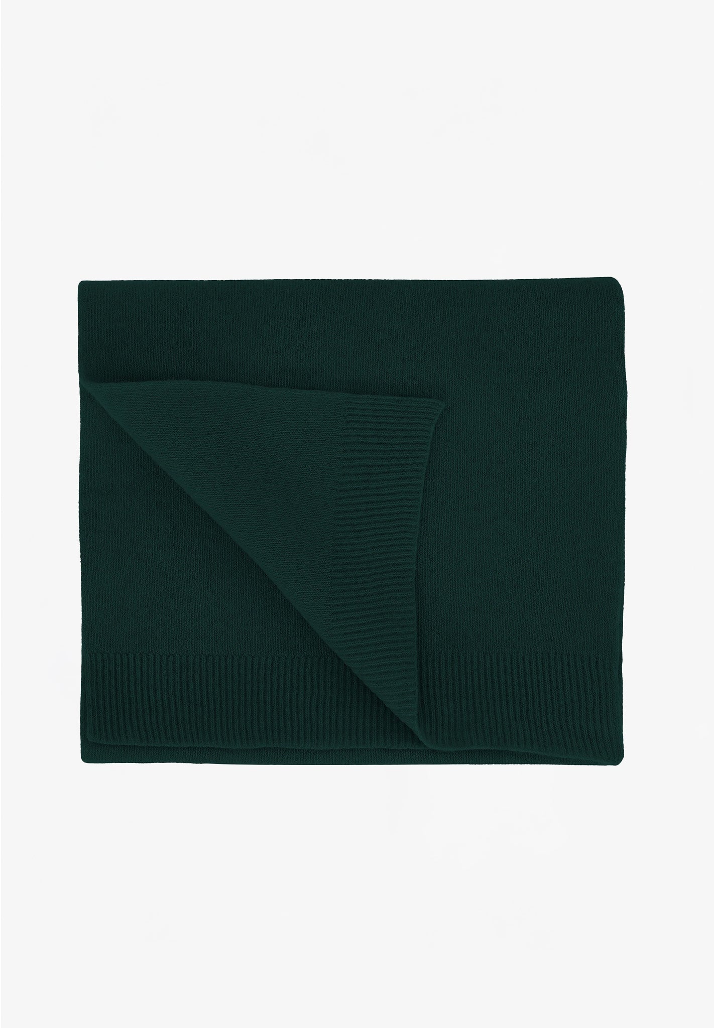 COLORFUL STANDARD - Merino Wool Scarf - Emerald Green - BACKYARD