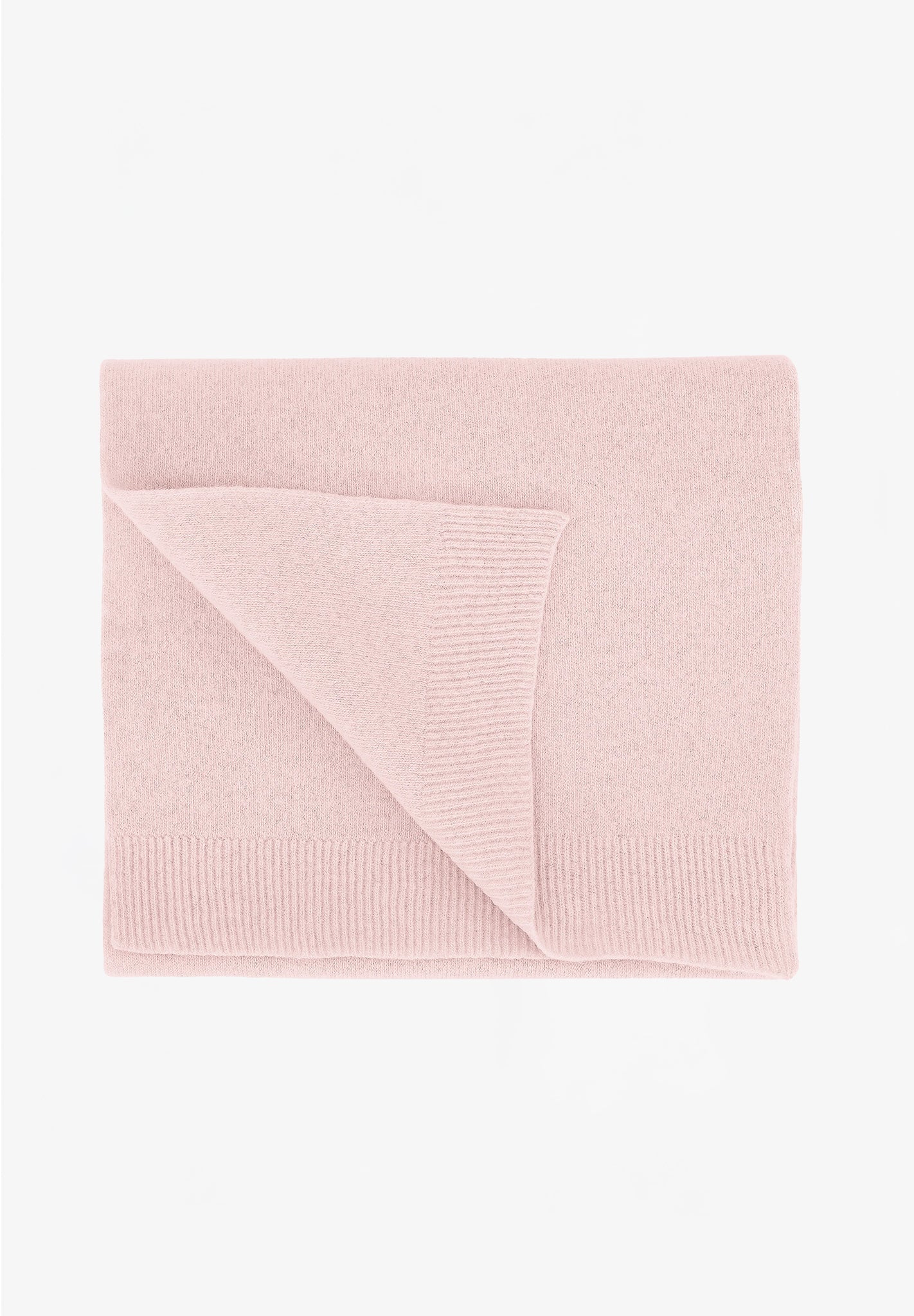 COLORFUL STANDARD - Merino Wool Scarf - Faded Pink - BACKYARD
