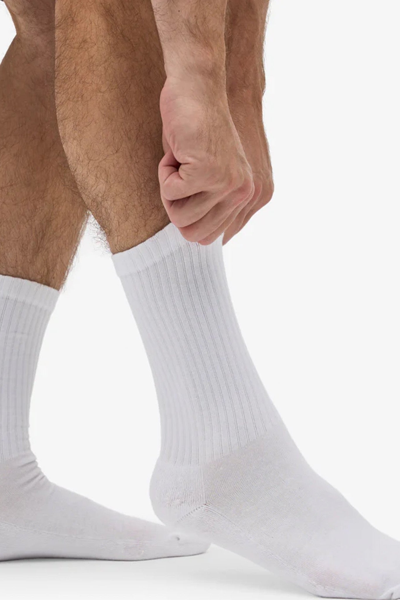COLORFUL STANDARD - Organic Active Sock - Optical White - BACKYARD