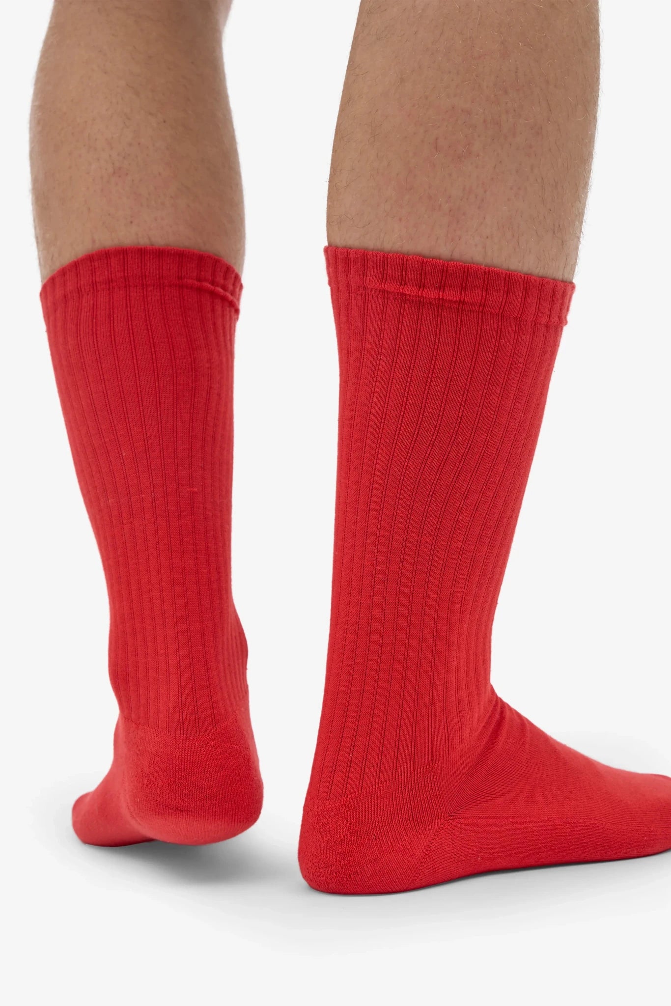COLORFUL STANDARD - Organic Active Sock - Red Tangerine - BACKYARD