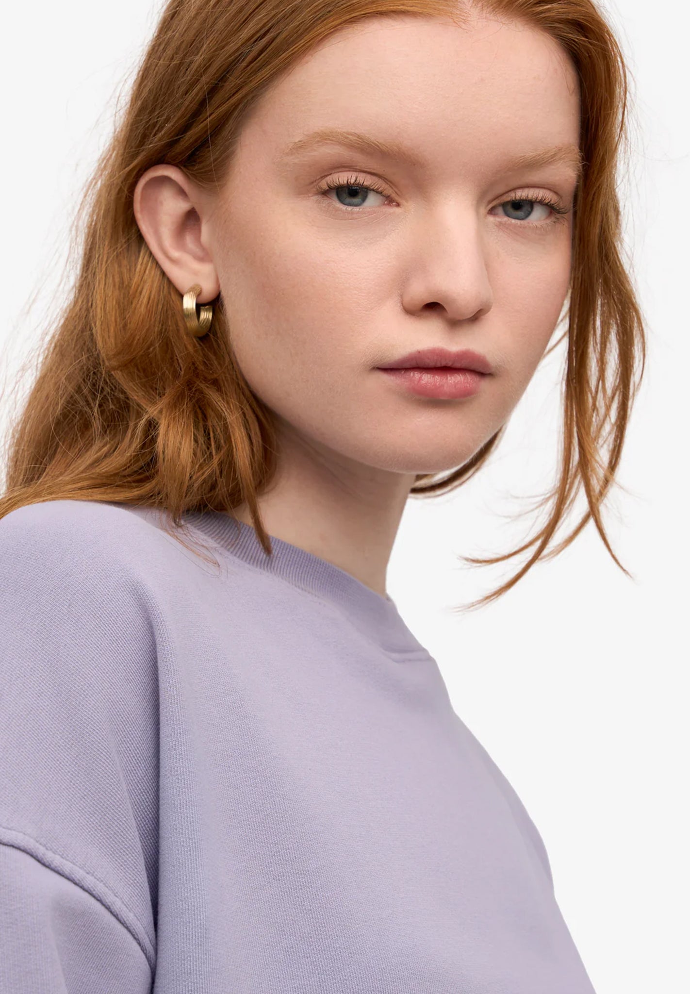 COLORFUL STANDARD - Organic Oversized Crew - Purple Jade - BACKYARD