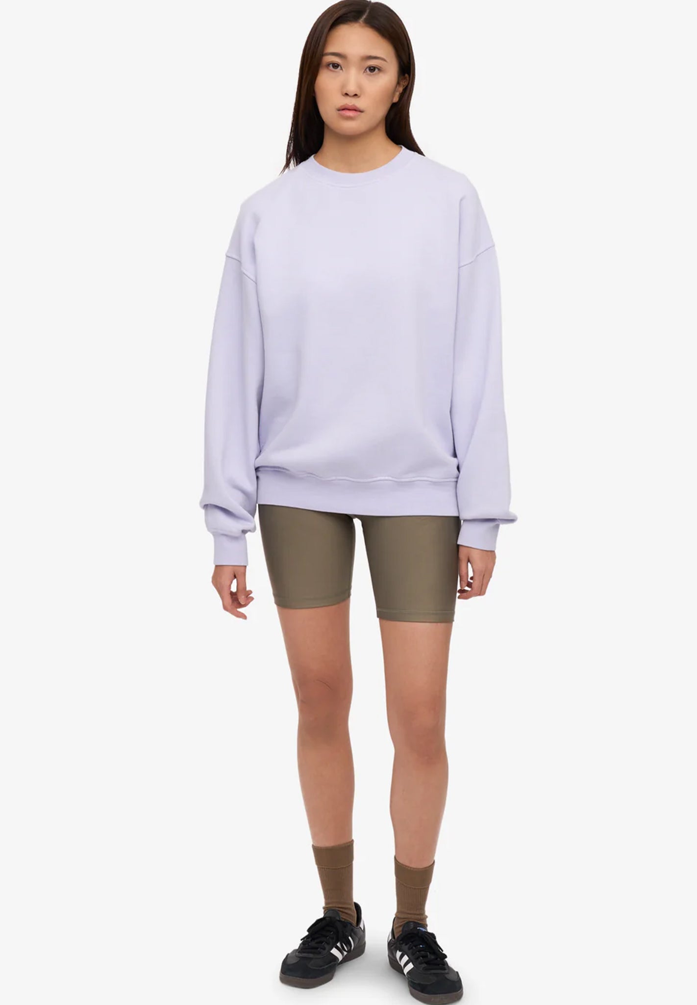 COLORFUL STANDARD - Organic Oversized Crew - Soft Lavender - BACKYARD