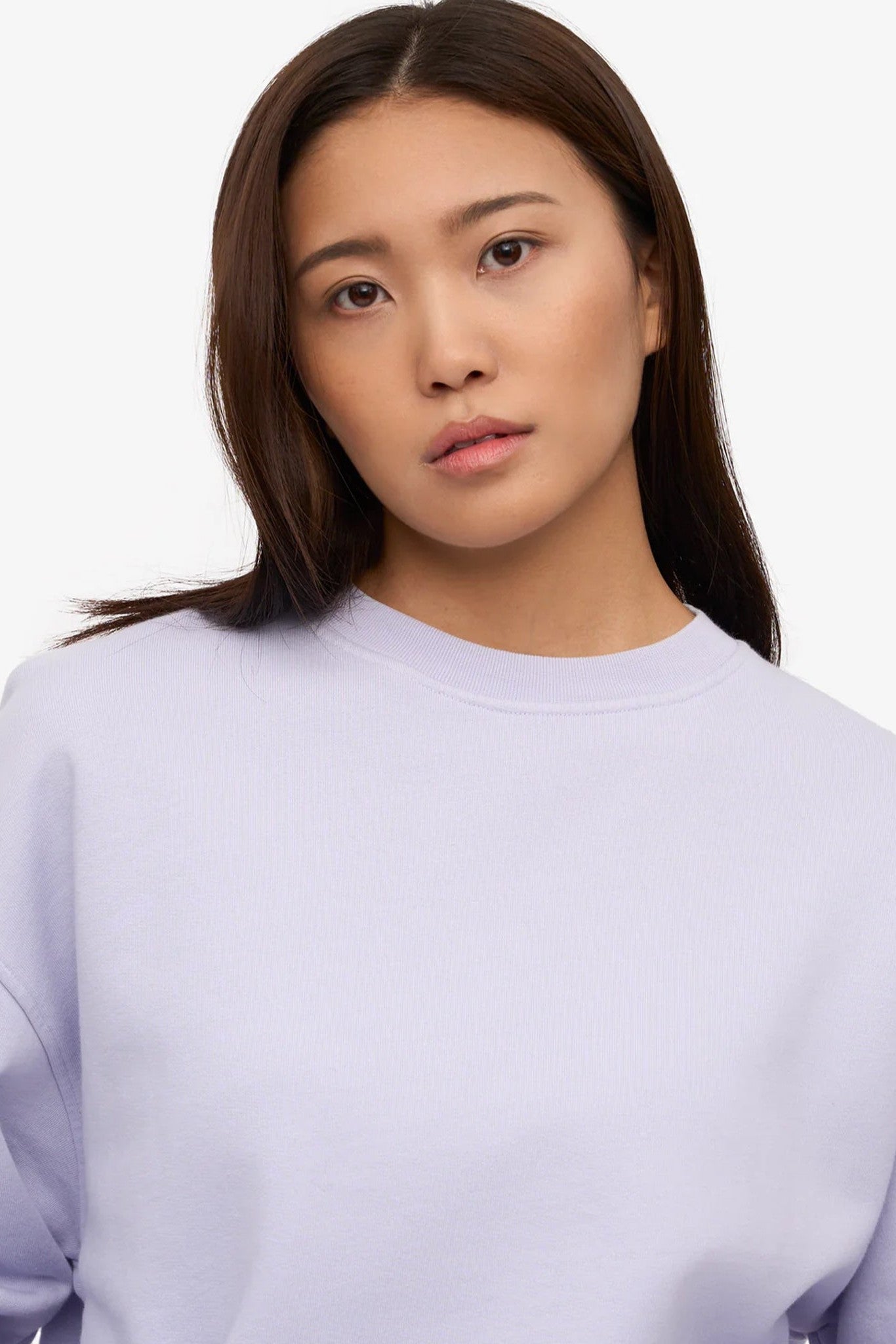 COLORFUL STANDARD - Organic Oversized Crew - Soft Lavender - BACKYARD