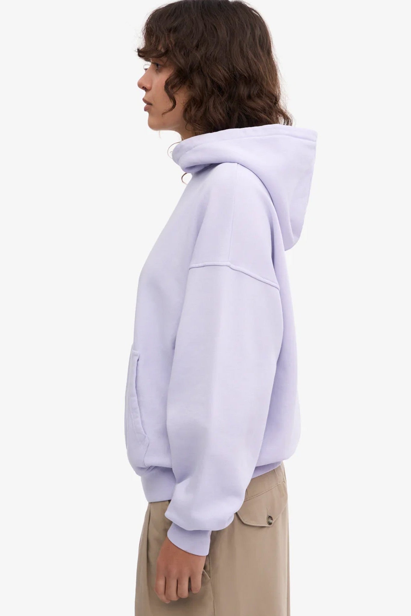 COLORFUL STANDARD - Organic Oversized Hood - Soft Lavender - BACKYARD