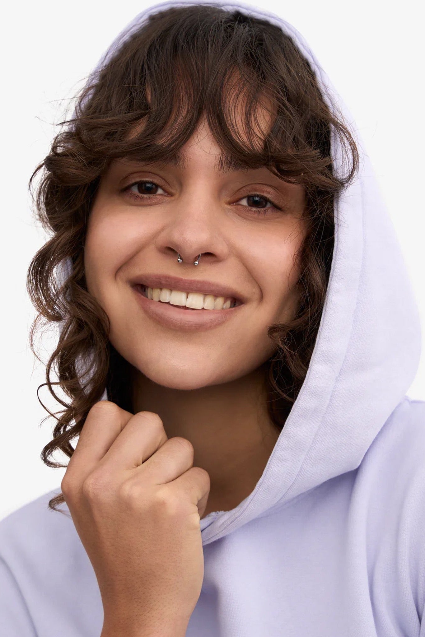 COLORFUL STANDARD - Organic Oversized Hood - Soft Lavender - BACKYARD