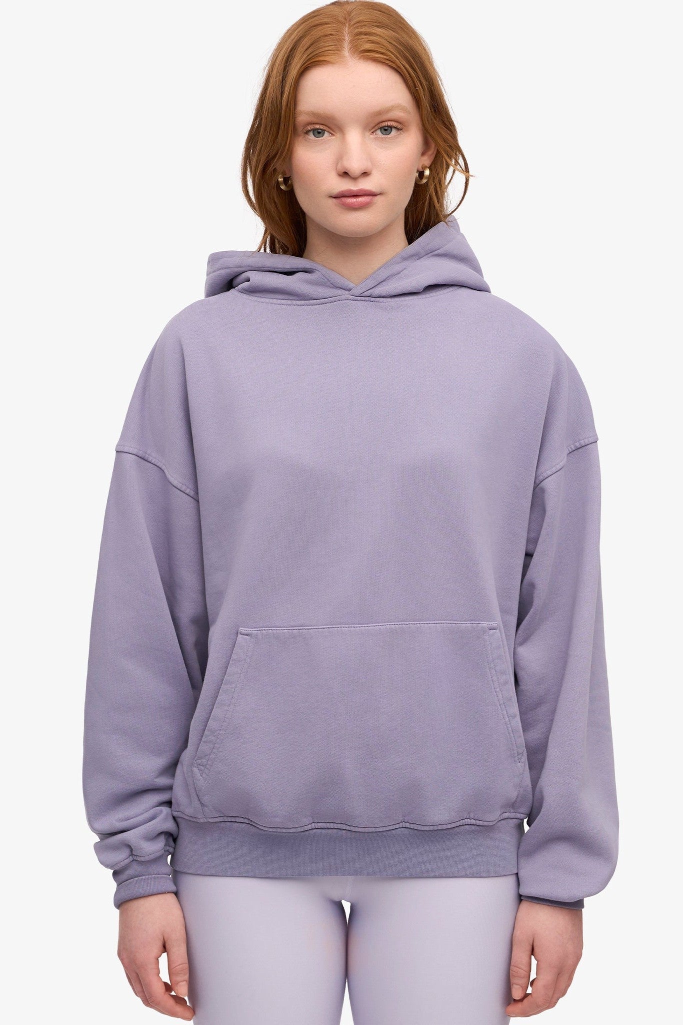 COLORFUL STANDARD - Organic Oversized Hood - Purple Jade - BACKYARD