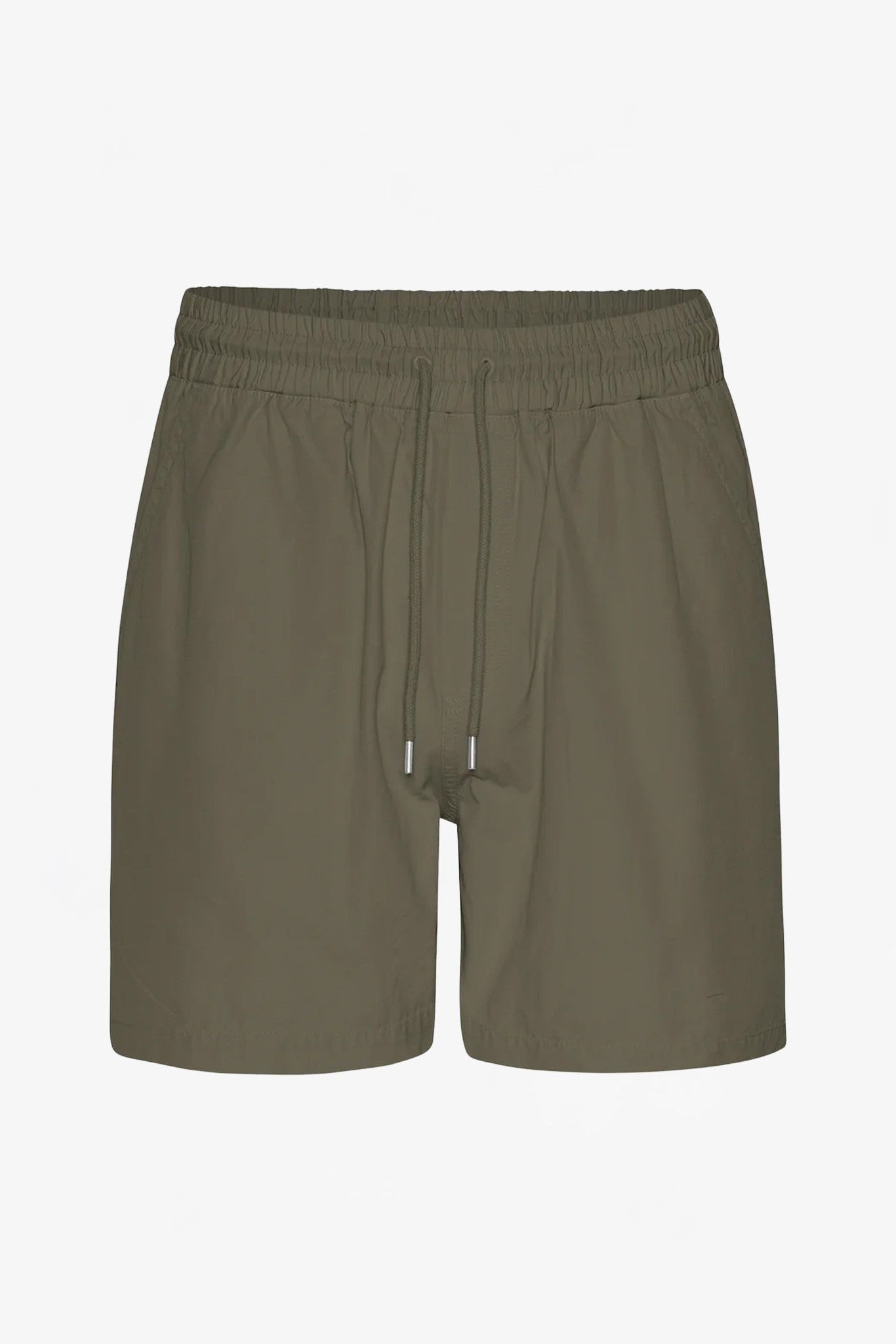 COLORFUL STANDARD - Organic Twill Shorts - Dusty Olive - BACKYARD