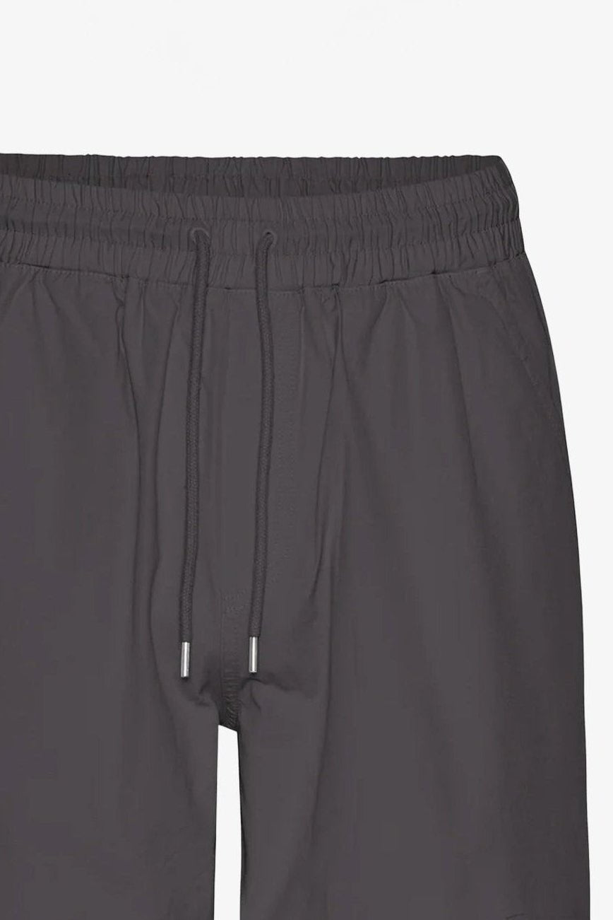 COLORFUL STANDARD - Organic Twill Shorts - Lava Grey - BACKYARD