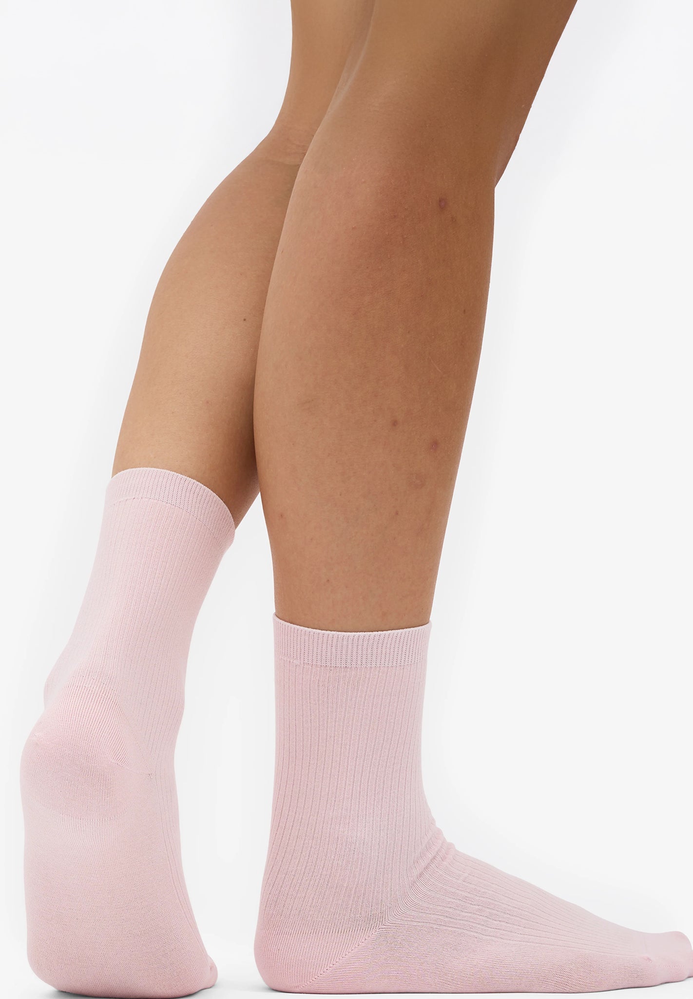COLORFUL STANDARD - Women Classic Organic Sock - Faded Pink - BACKYARD