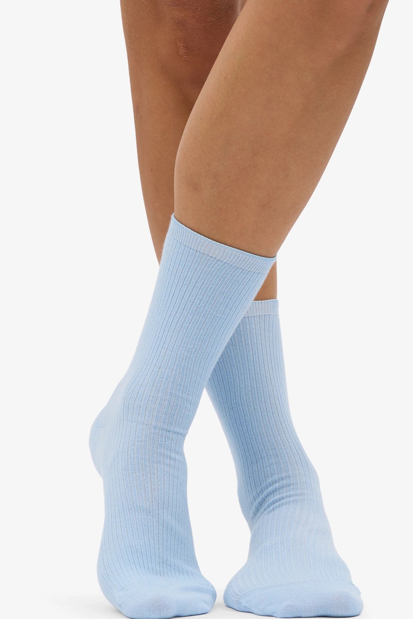 COLORFUL STANDARD - Women Classic Organic Sock - Polar Blue - BACKYARD