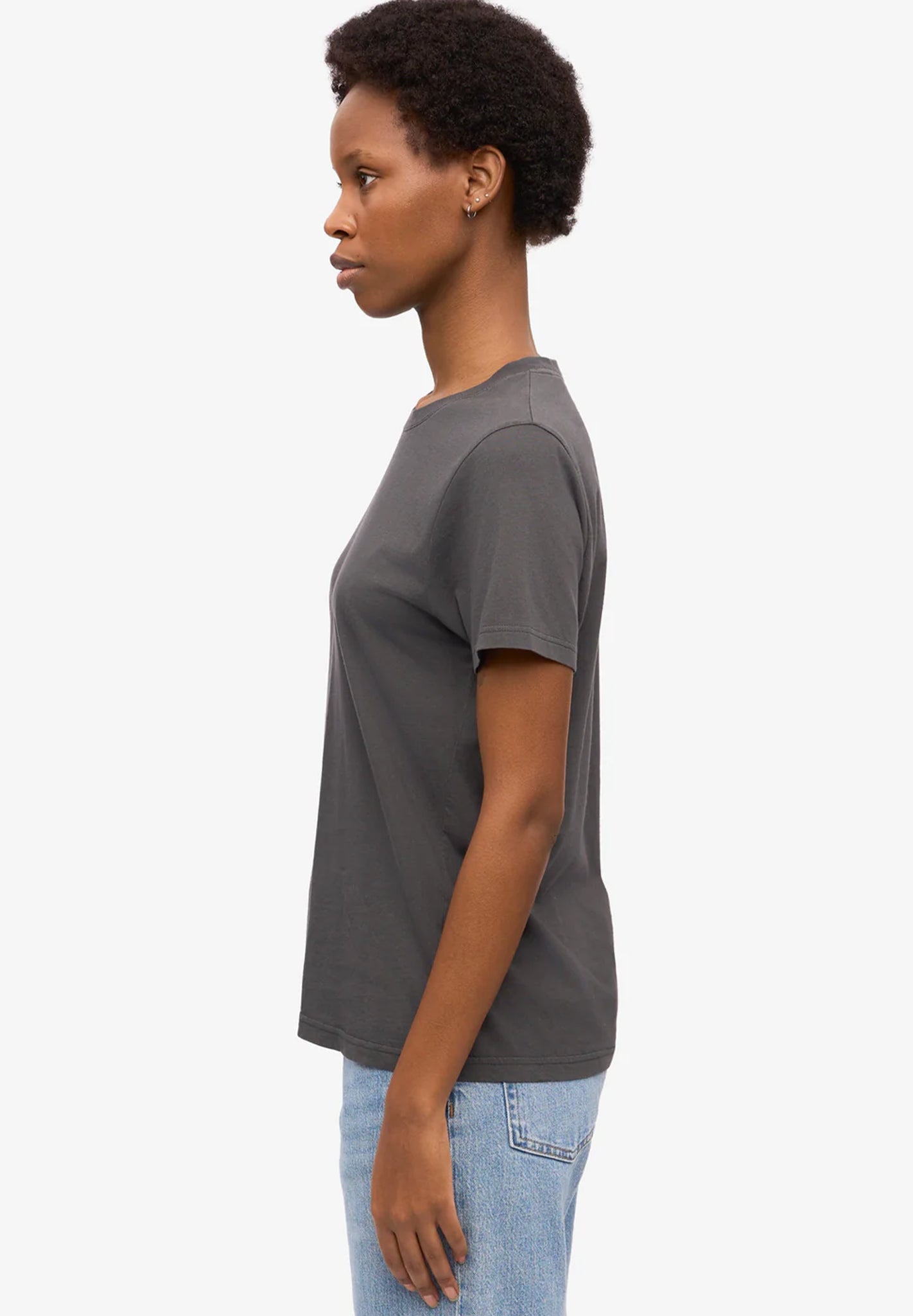 COLORFUL STANDARD - Women Light Organic Tee - Lava Grey - BACKYARD