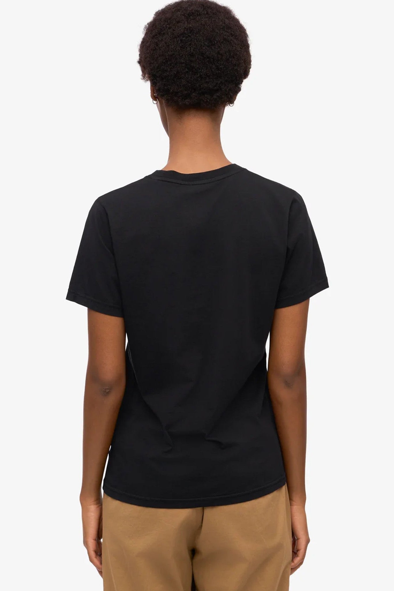 COLORFUL STANDARD - Women Light Organic Tee - Deep Black - BACKYARD