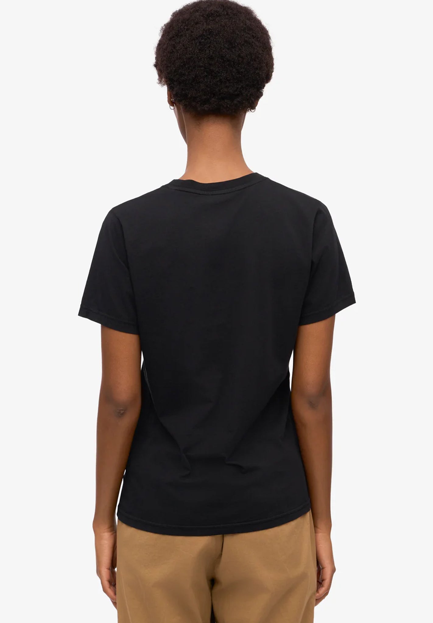 COLORFUL STANDARD - Women Light Organic Tee - Deep Black - BACKYARD