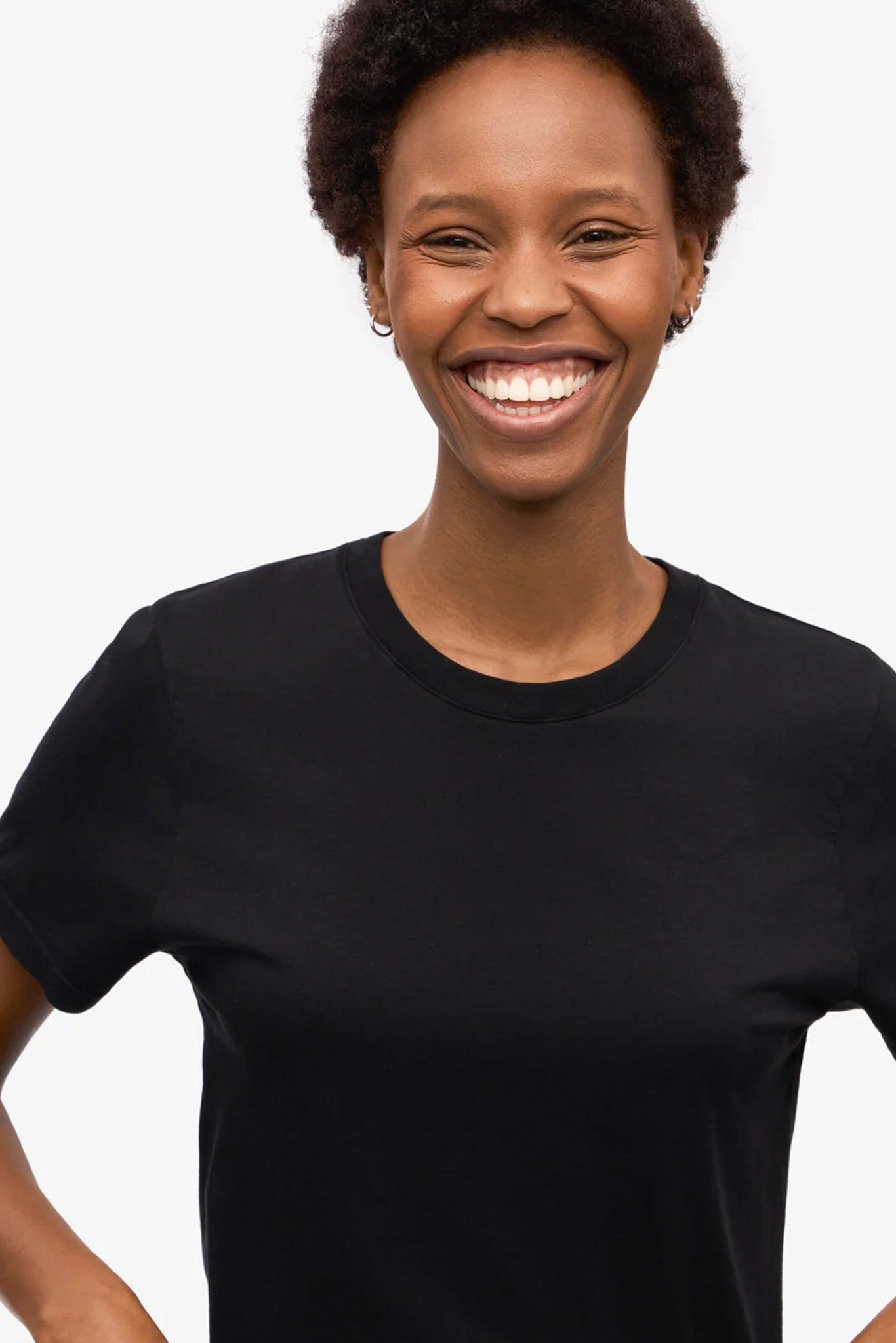 COLORFUL STANDARD - Women Light Organic Tee - Deep Black - BACKYARD