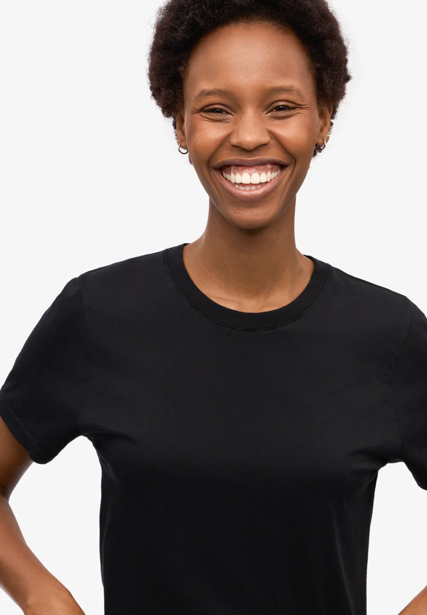 COLORFUL STANDARD - Women Light Organic Tee - Deep Black - BACKYARD