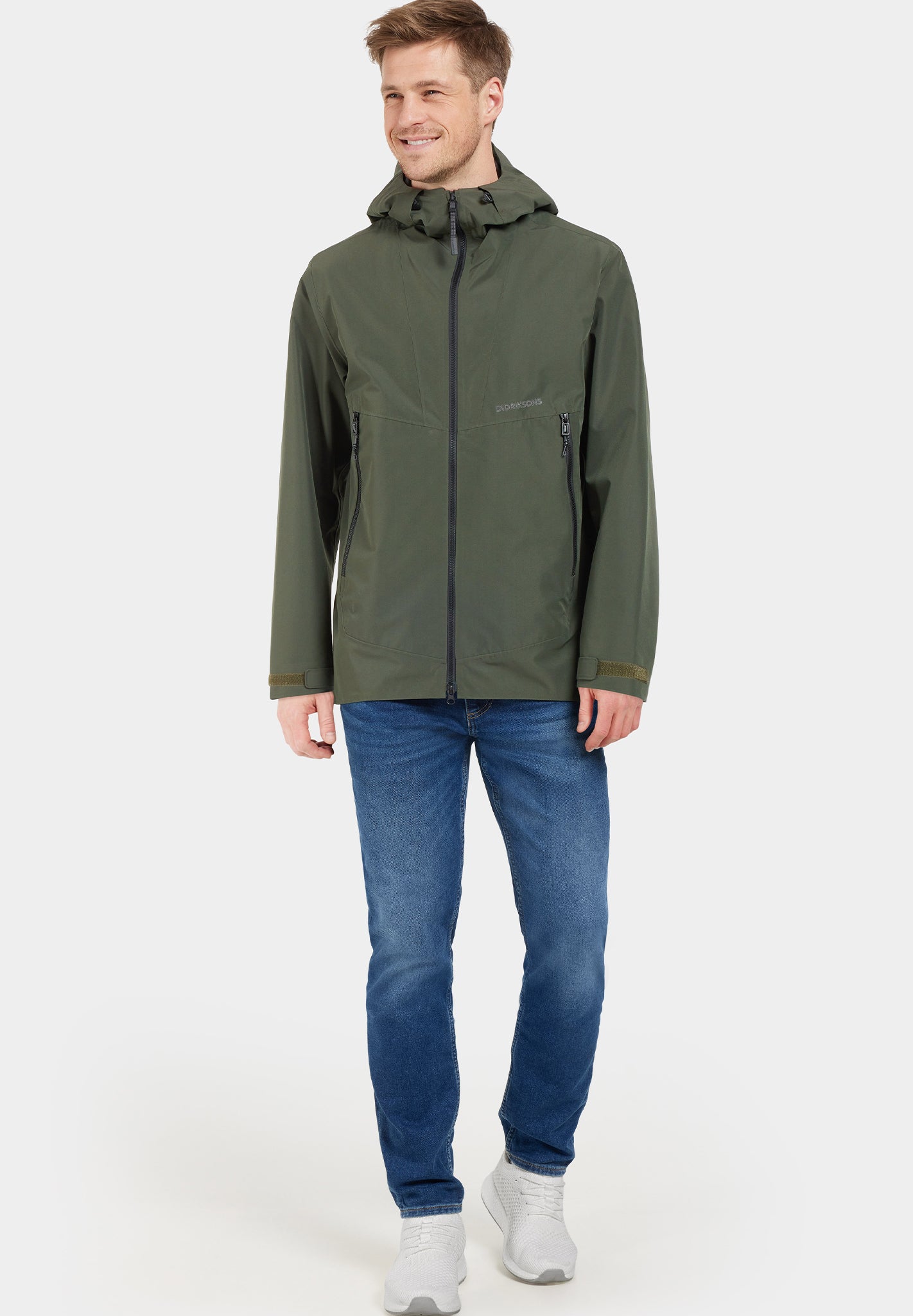 DIDRIKSONS - Basil Men's Jacket 4 - Deep Green - BACKYARD