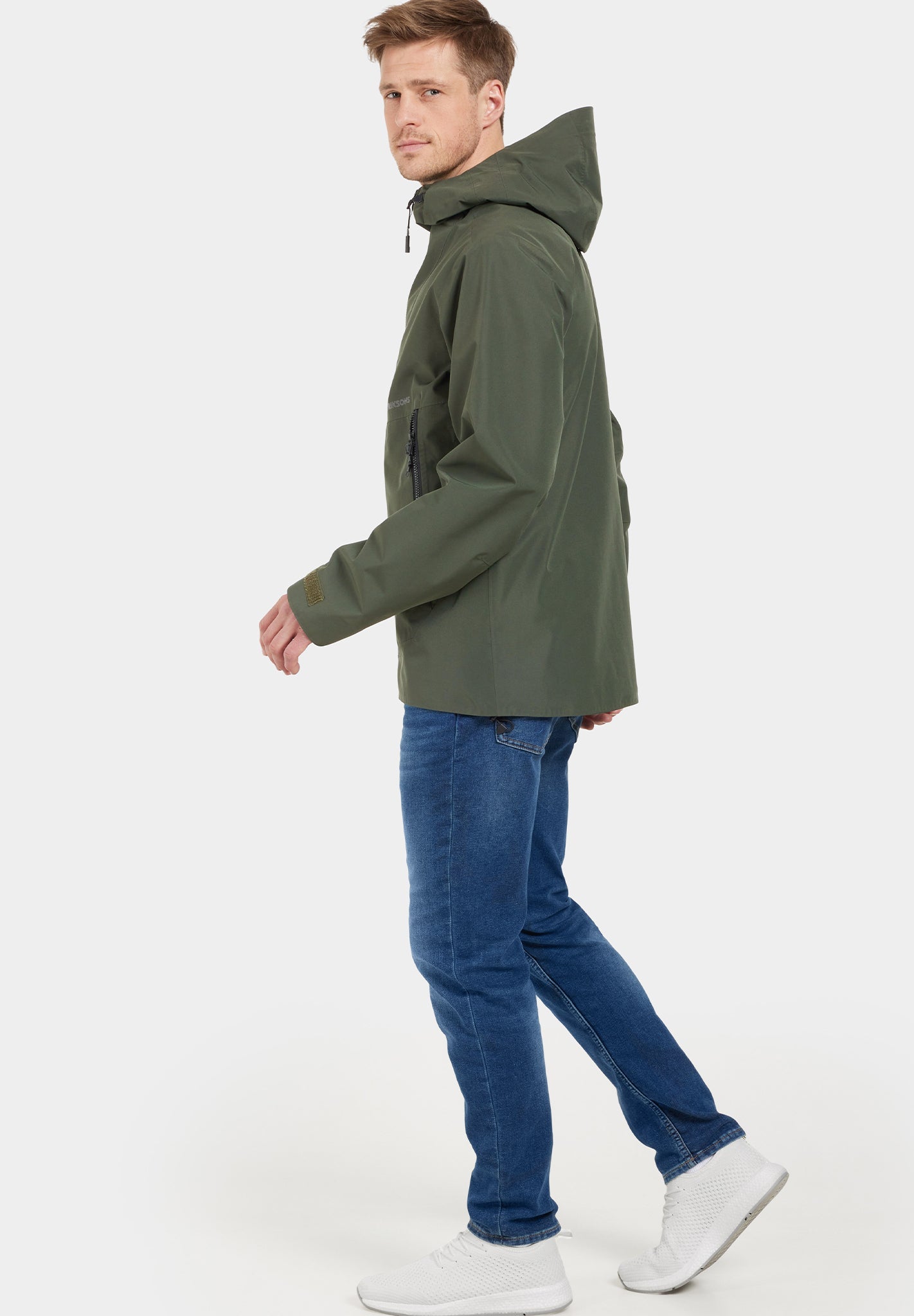 DIDRIKSONS - Basil Men's Jacket 4 - Deep Green - BACKYARD