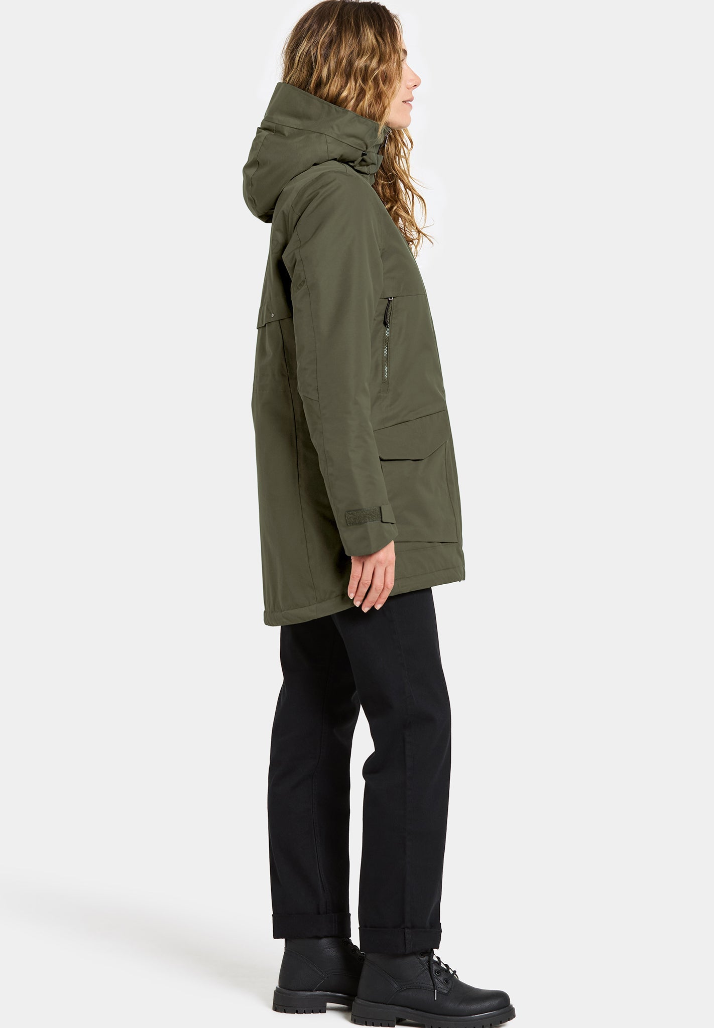 DIDRIKSONS - Frida Women's Parka 7 - Deep Green - BACKYARD