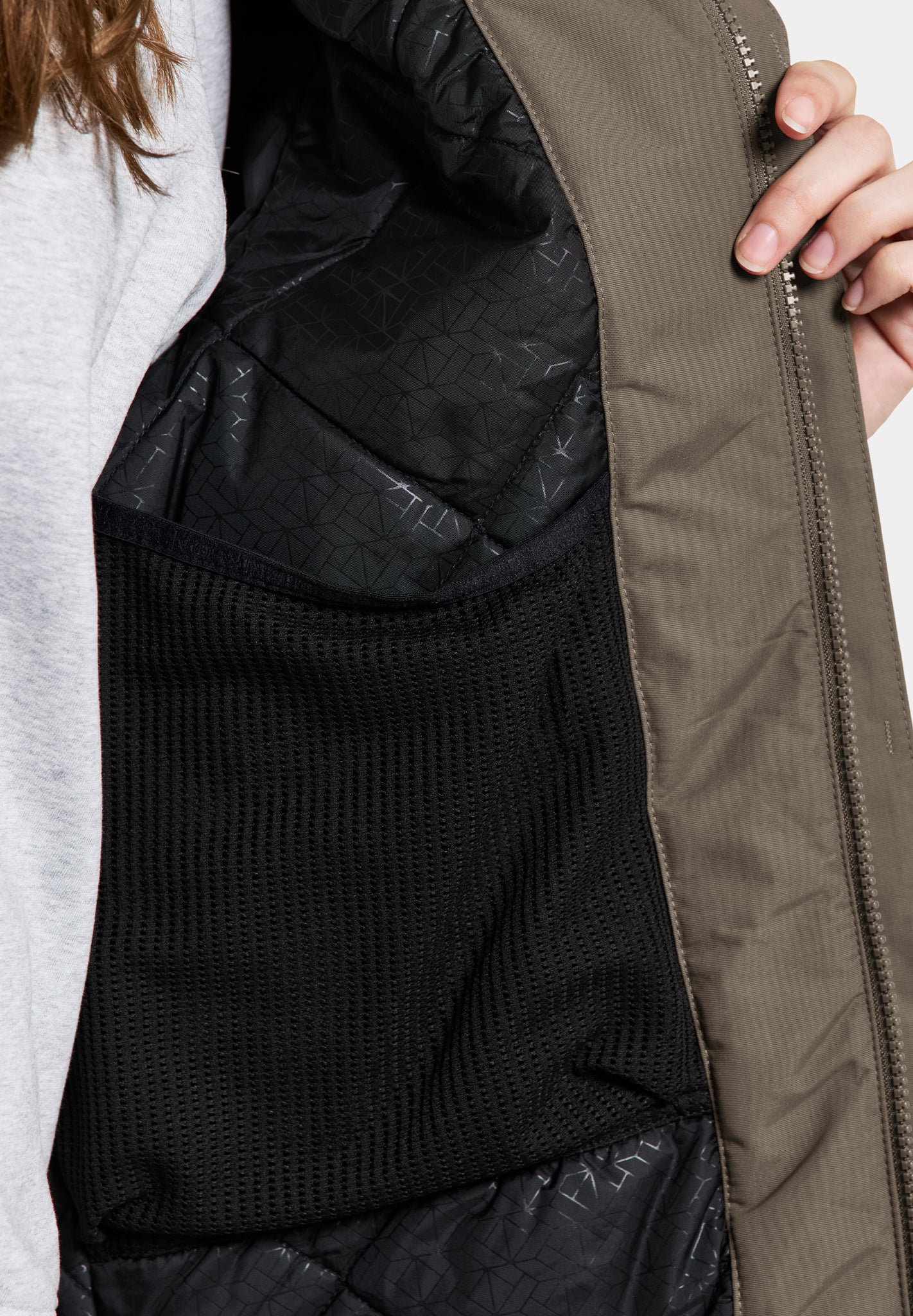 DIDRIKSONS - Frida Women's Parka 7 - Mocha Brown - BACKYARD