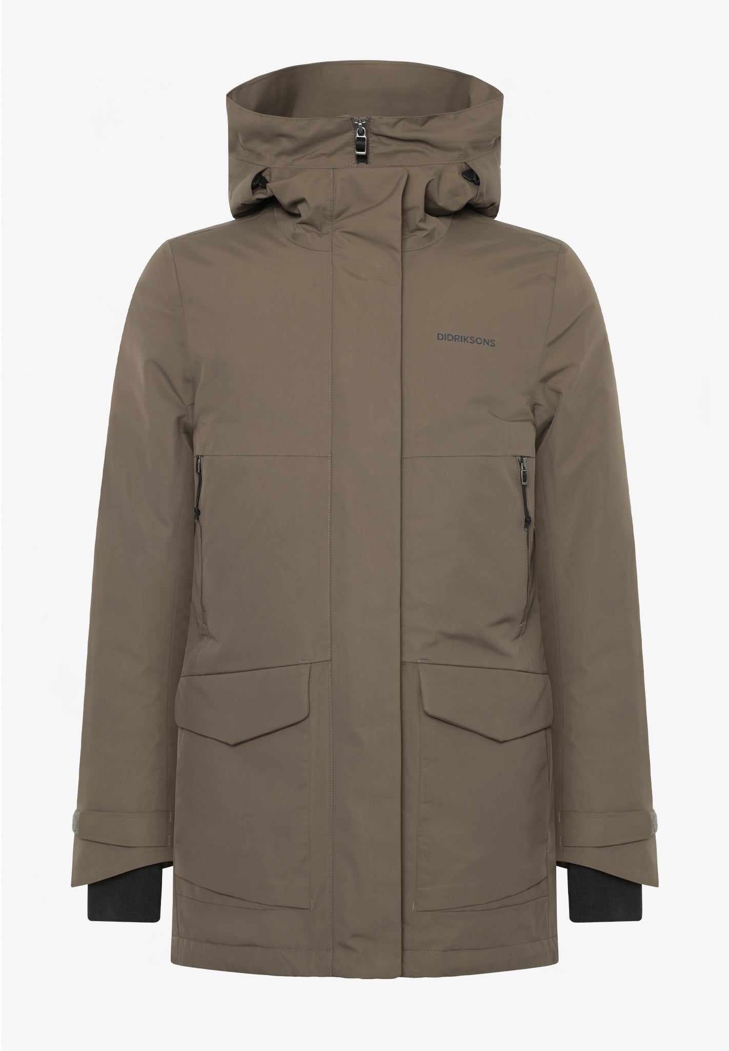 DIDRIKSONS - Frida Women's Parka 7 - Mocha Brown - BACKYARD