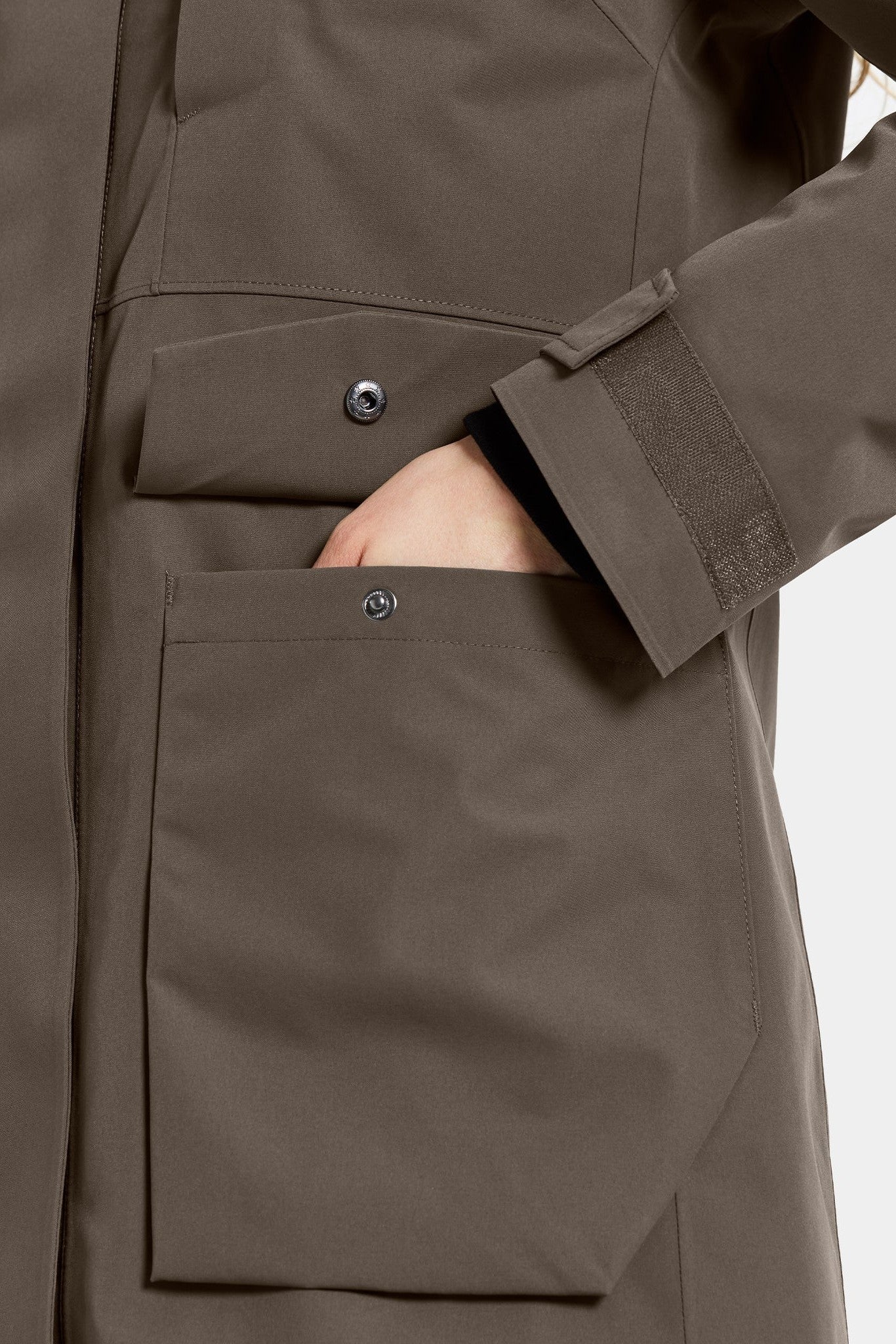 DIDRIKSONS - Harriet Women's Parka - Mocha Brown - BACKYARD