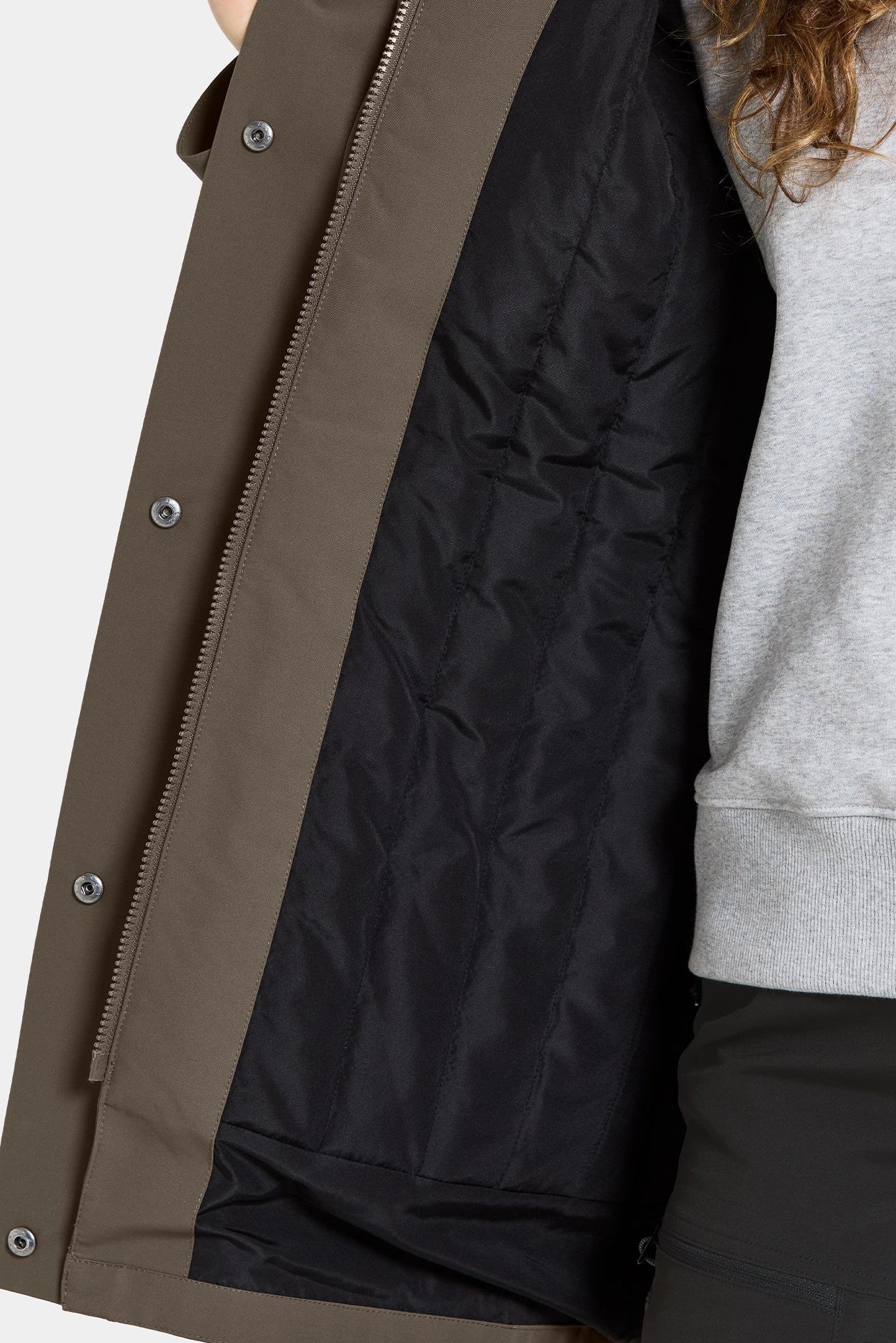 DIDRIKSONS - Harriet Women's Parka - Mocha Brown - BACKYARD