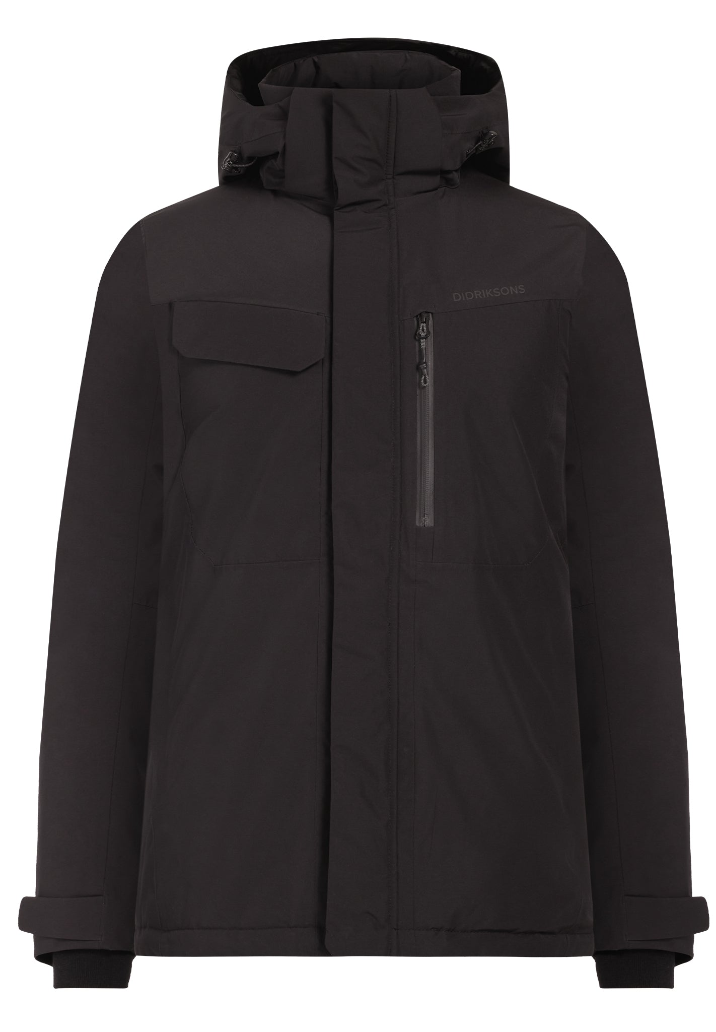 DIDRIKSONS - Stefan USX Jacket - Black - BACKYARD