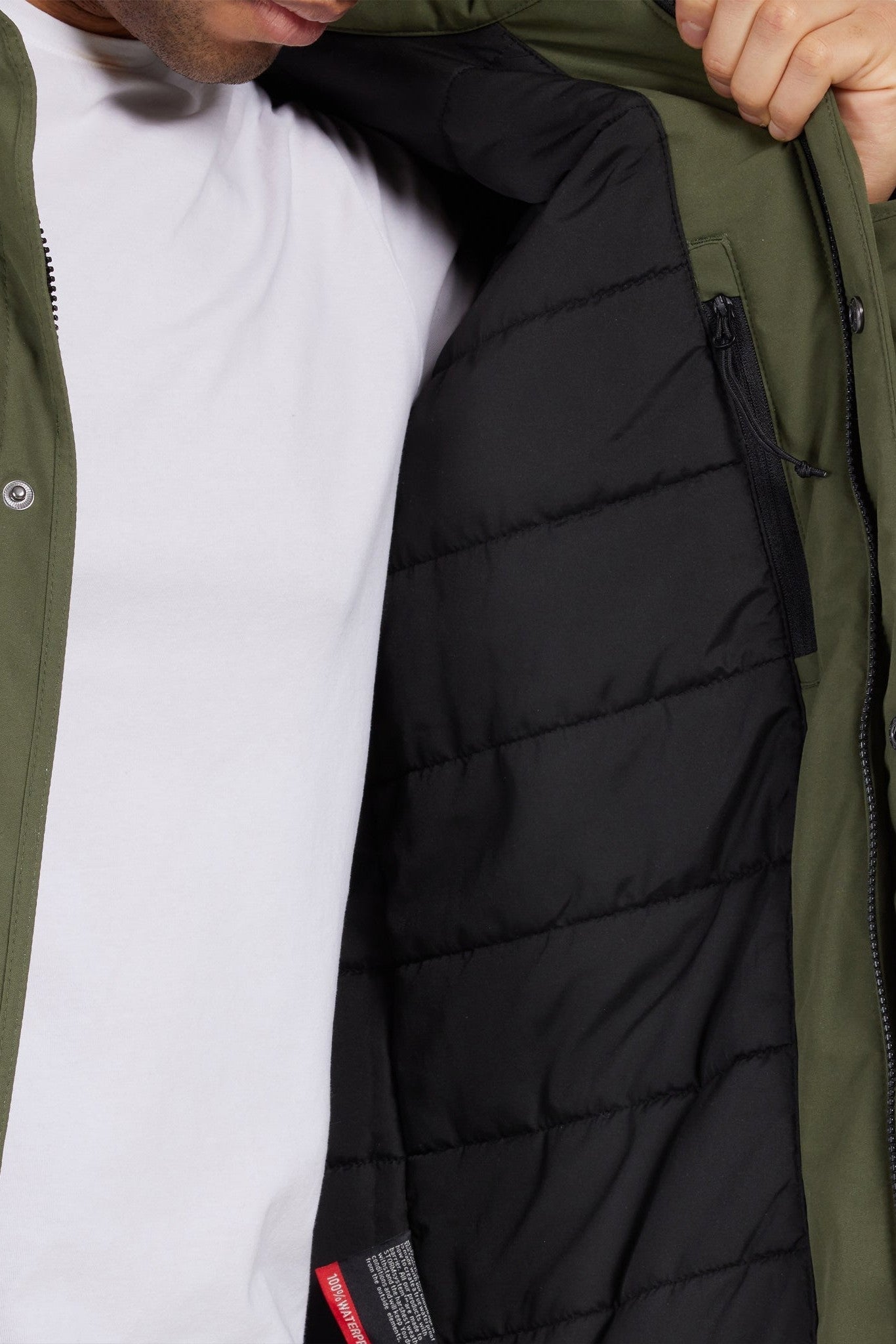 DIDRIKSONS - Stefan USX Jacket - Deep Green - BACKYARD