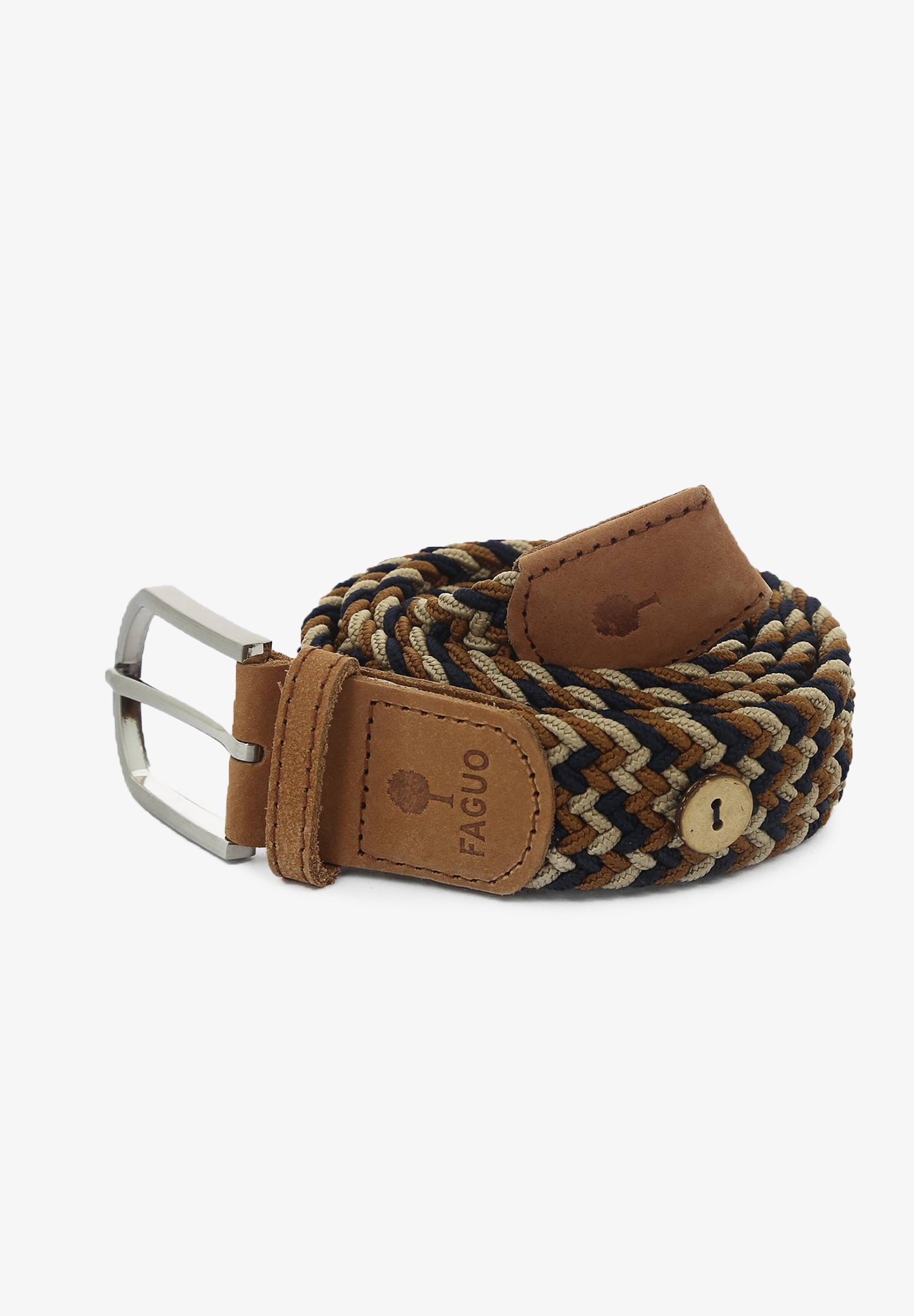FAGUO - Belt Syn Woven - Navy 21 - BACKYARD
