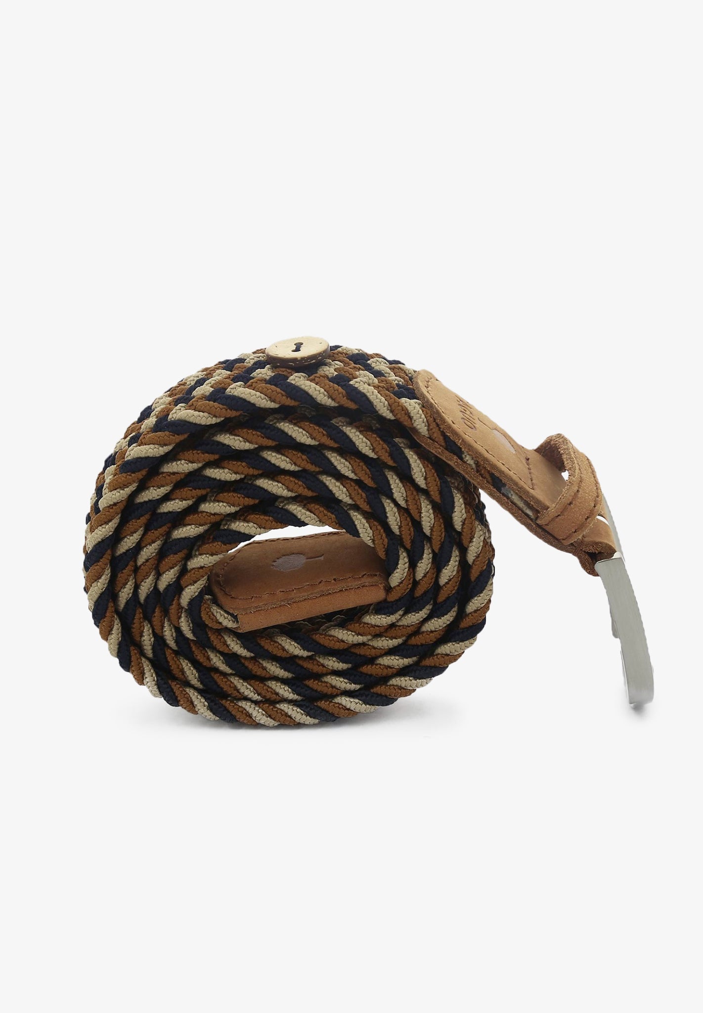 FAGUO - Belt Syn Woven - Navy 21 - BACKYARD