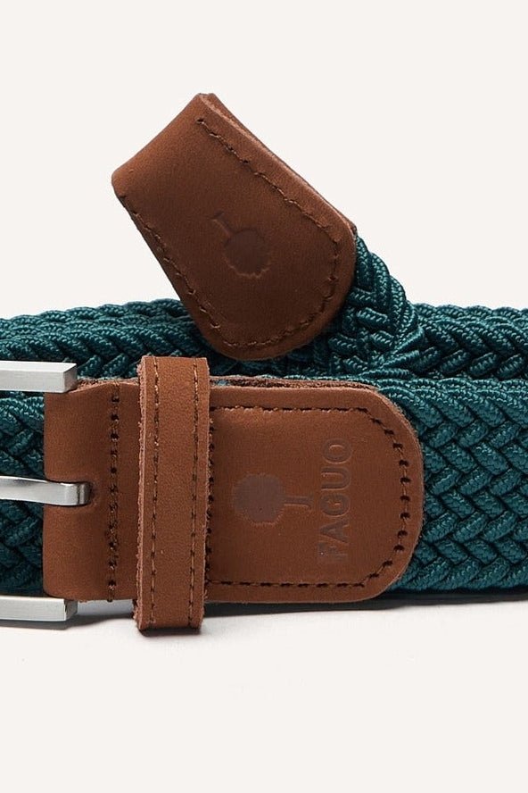 FAGUO - Belt Syn Woven - Green 31 - BACKYARD