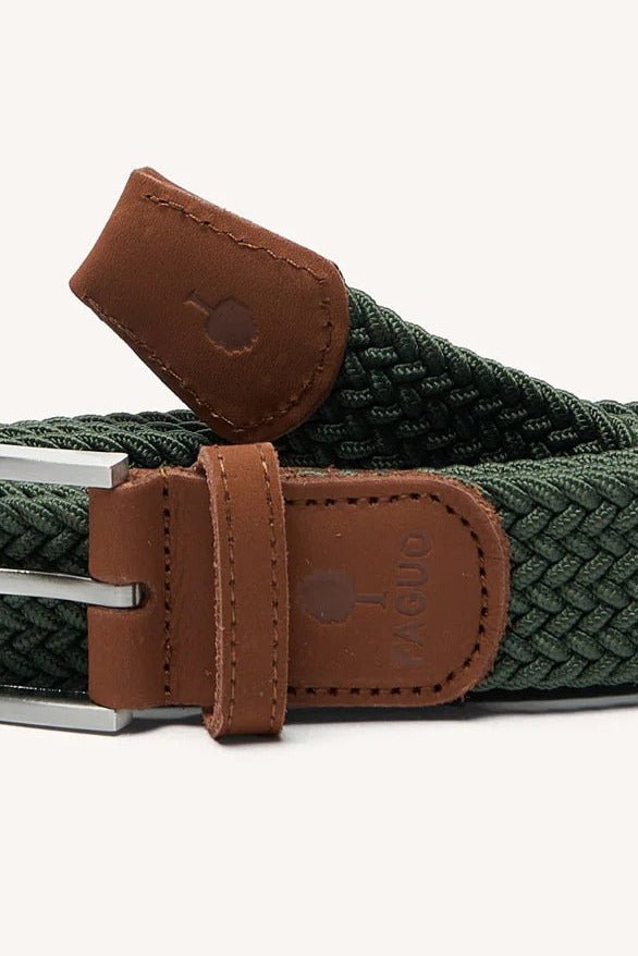 FAGUO-Belt Syn Woven-Khaki-BACKYARD