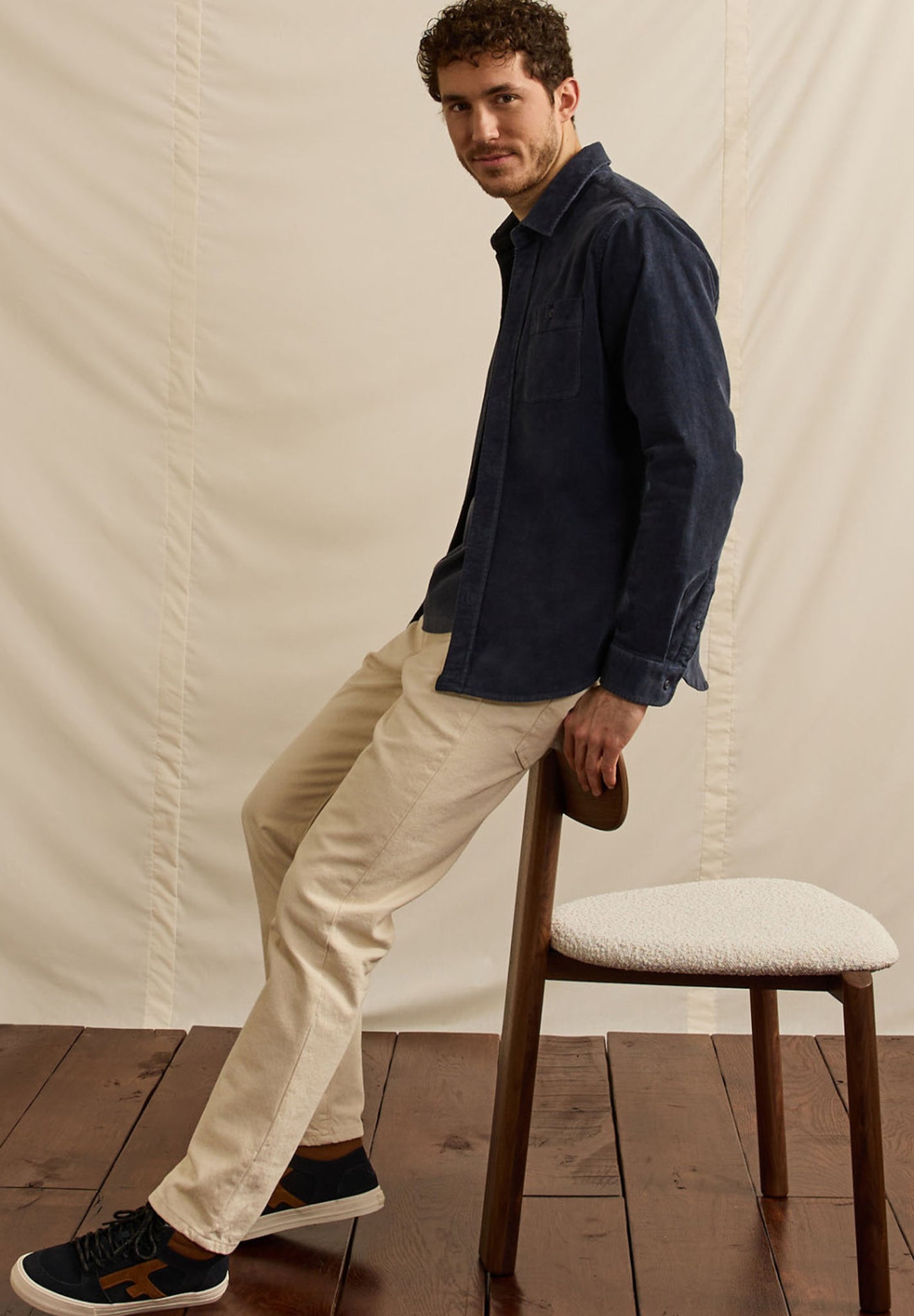 FAGUO - Onca Shirt Woven - Navy - BACKYARD