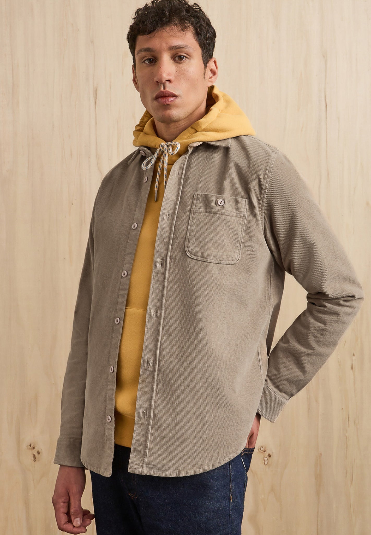 FAGUO - Onca Shirt Woven - Light Beige - BACKYARD