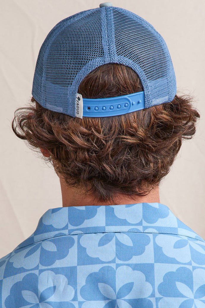 FAGUO - Trucker Cap Heads Woven - Khaki 31 - BACKYARD