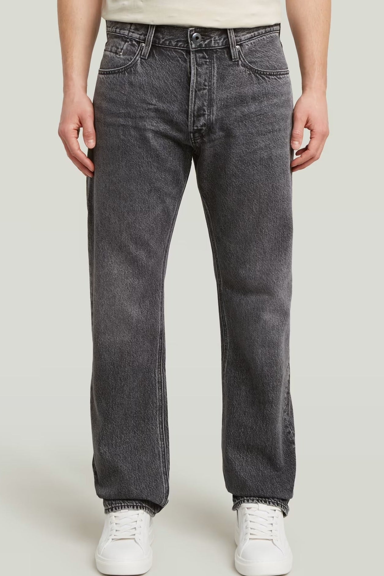 G - STAR - Dakota Regular Straight - Faded Eolith Grey - BACKYARD