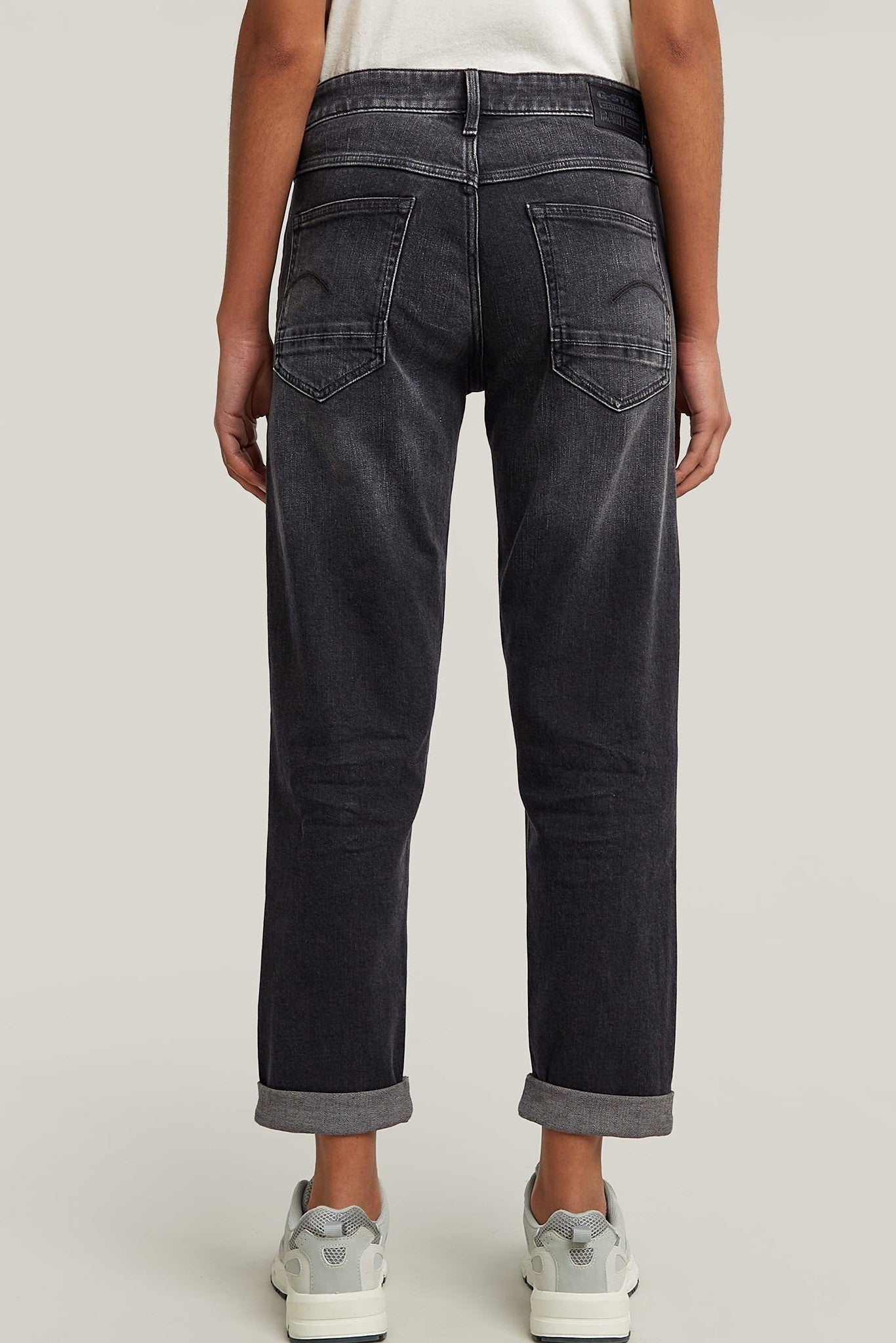 G - STAR - Kate Boyfriend Wmn - Vintage Basalt - BACKYARD