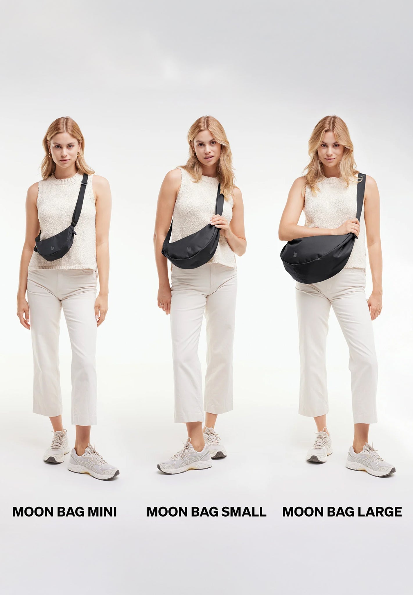 GOT BAG - Moon Bag Small - Oyster - BACKYARD