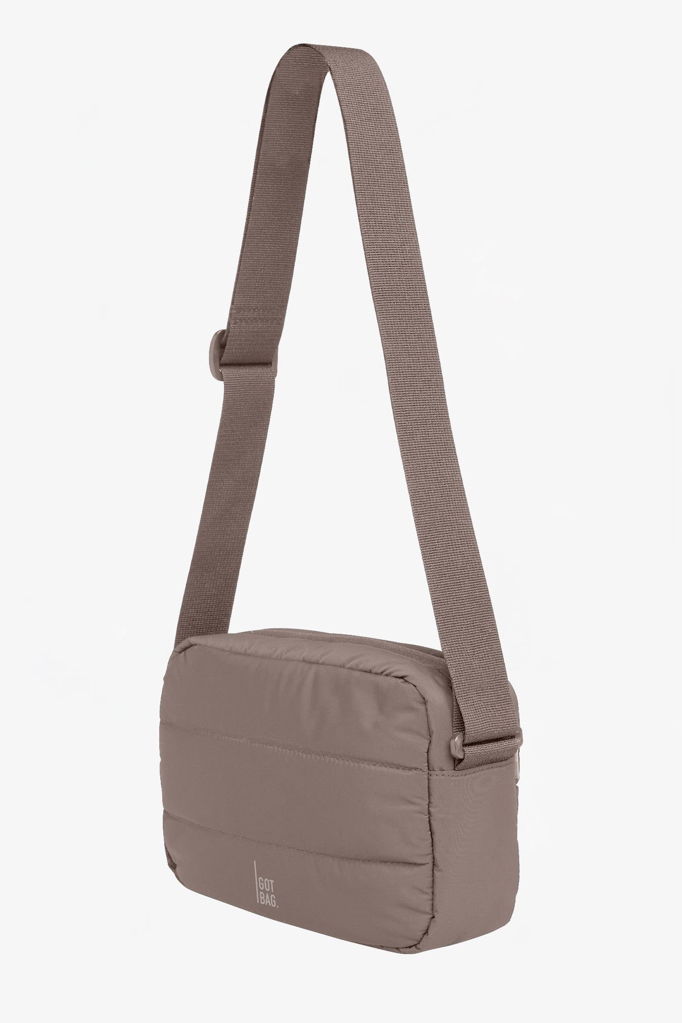 GOT BAG - Puffer Crossbody Bag - Oyster Monochrome - BACKYARD