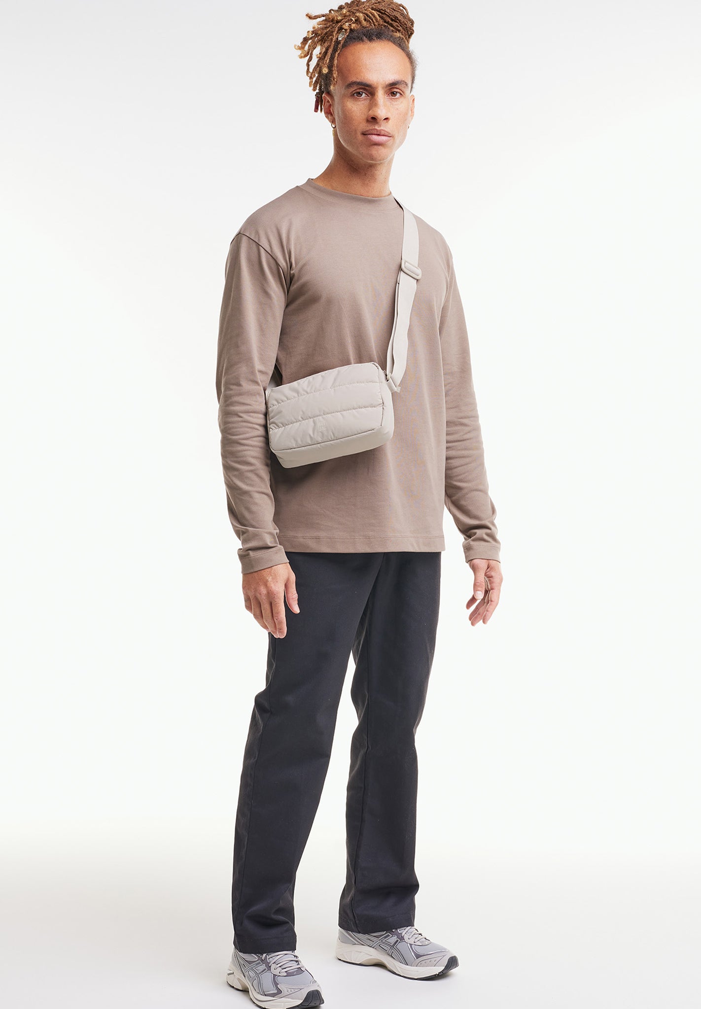 GOT BAG - Puffer Crossbody Bag - Scallop Monochrome - BACKYARD