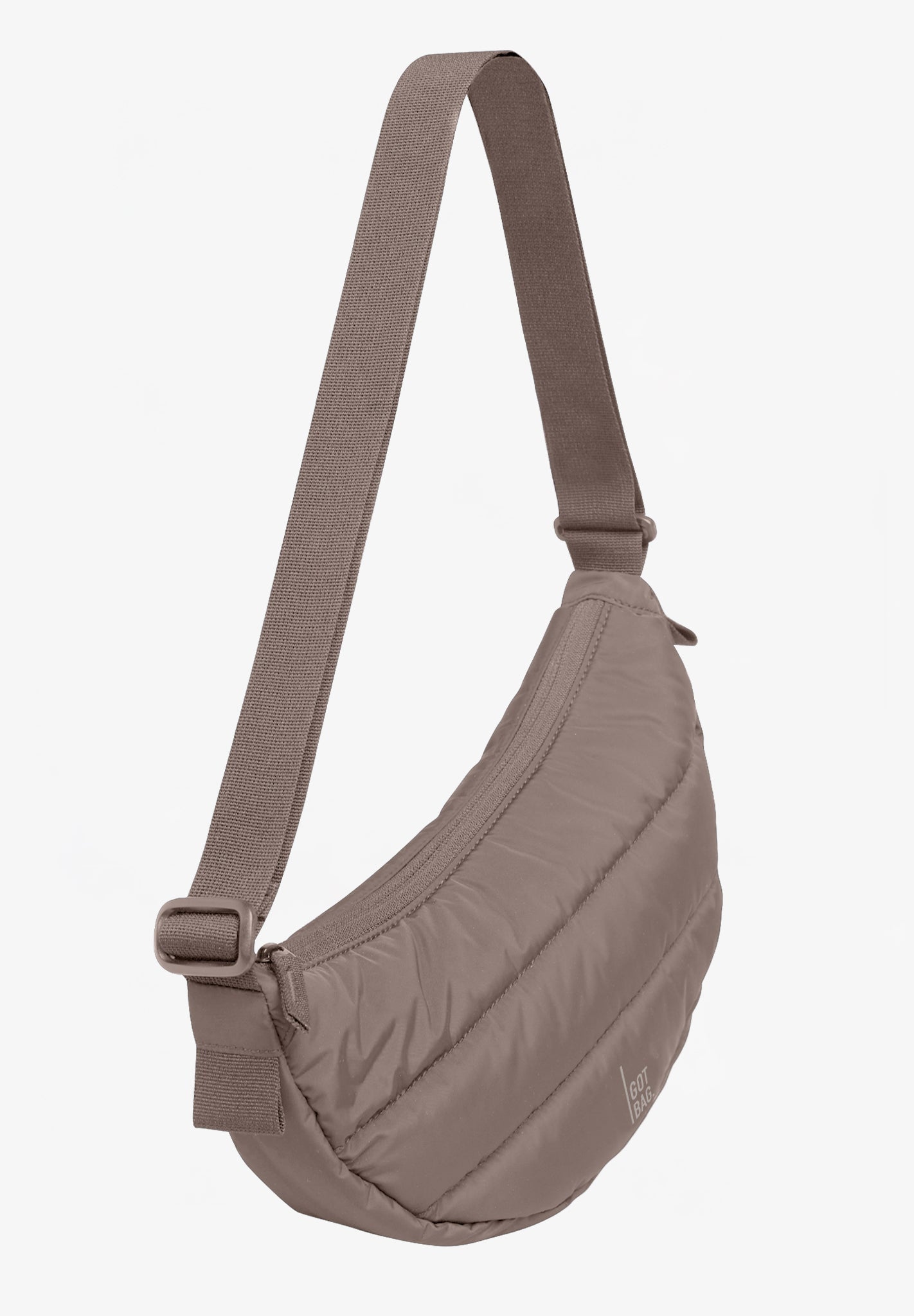 GOT BAG - Puffer Moon Bag Small - Oyster Monochrome - BACKYARD