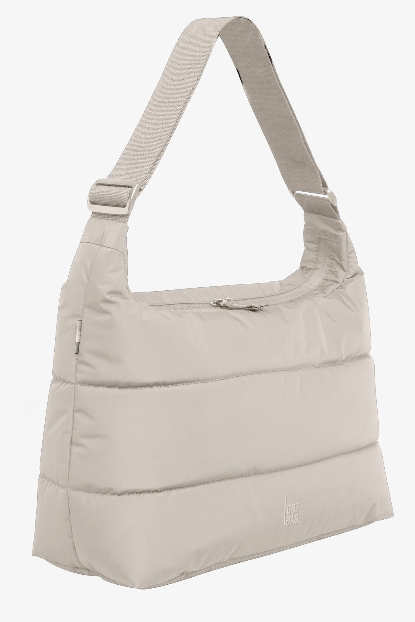 GOT BAG - Puffer Square Bag Large - Scallop Monochrome - BACKYARD