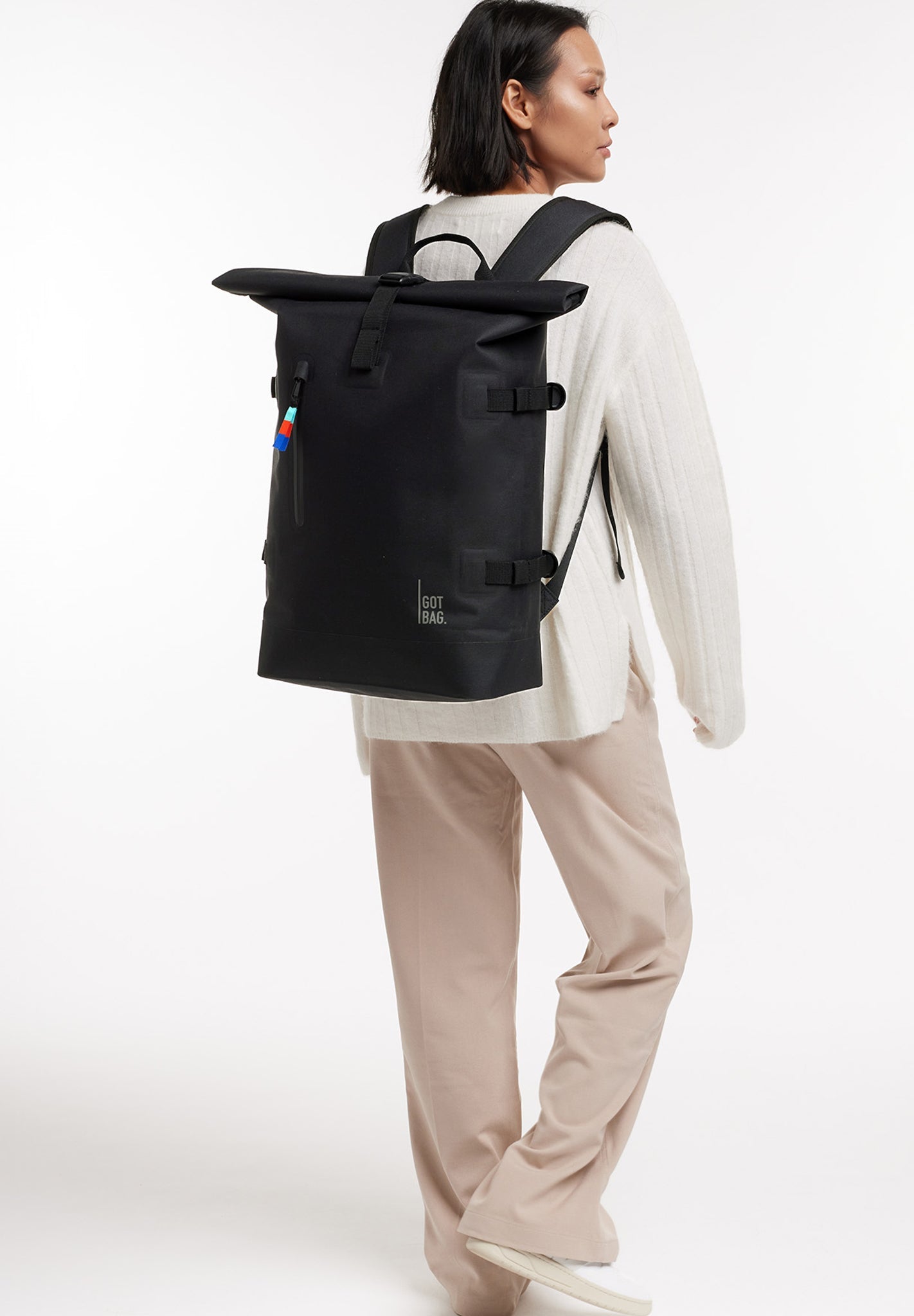 GOT BAG - Rolltop 2.0 - Black - BACKYARD