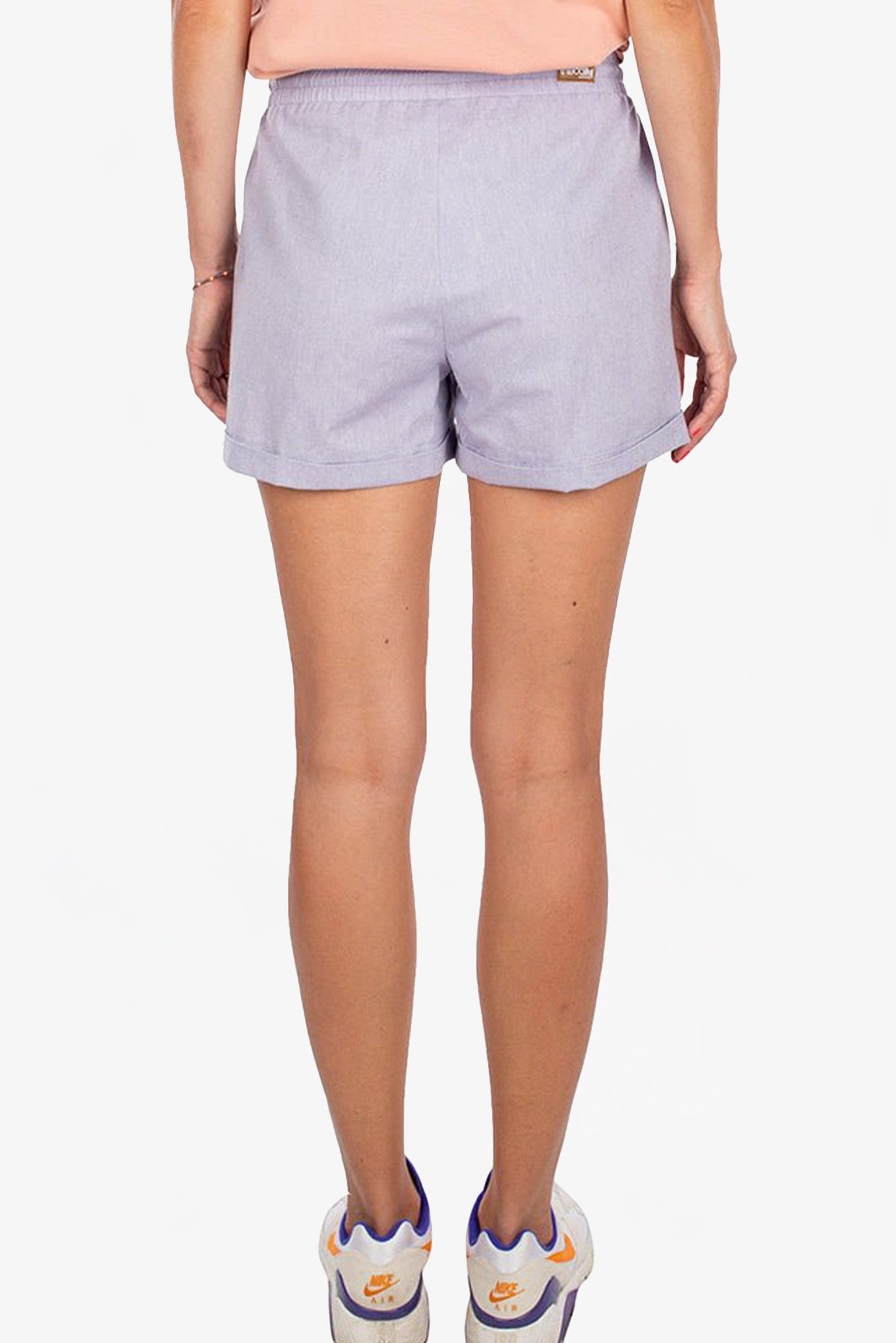 IRIEDAILY - Chambray Girl Short - Vintage Purple - BACKYARD