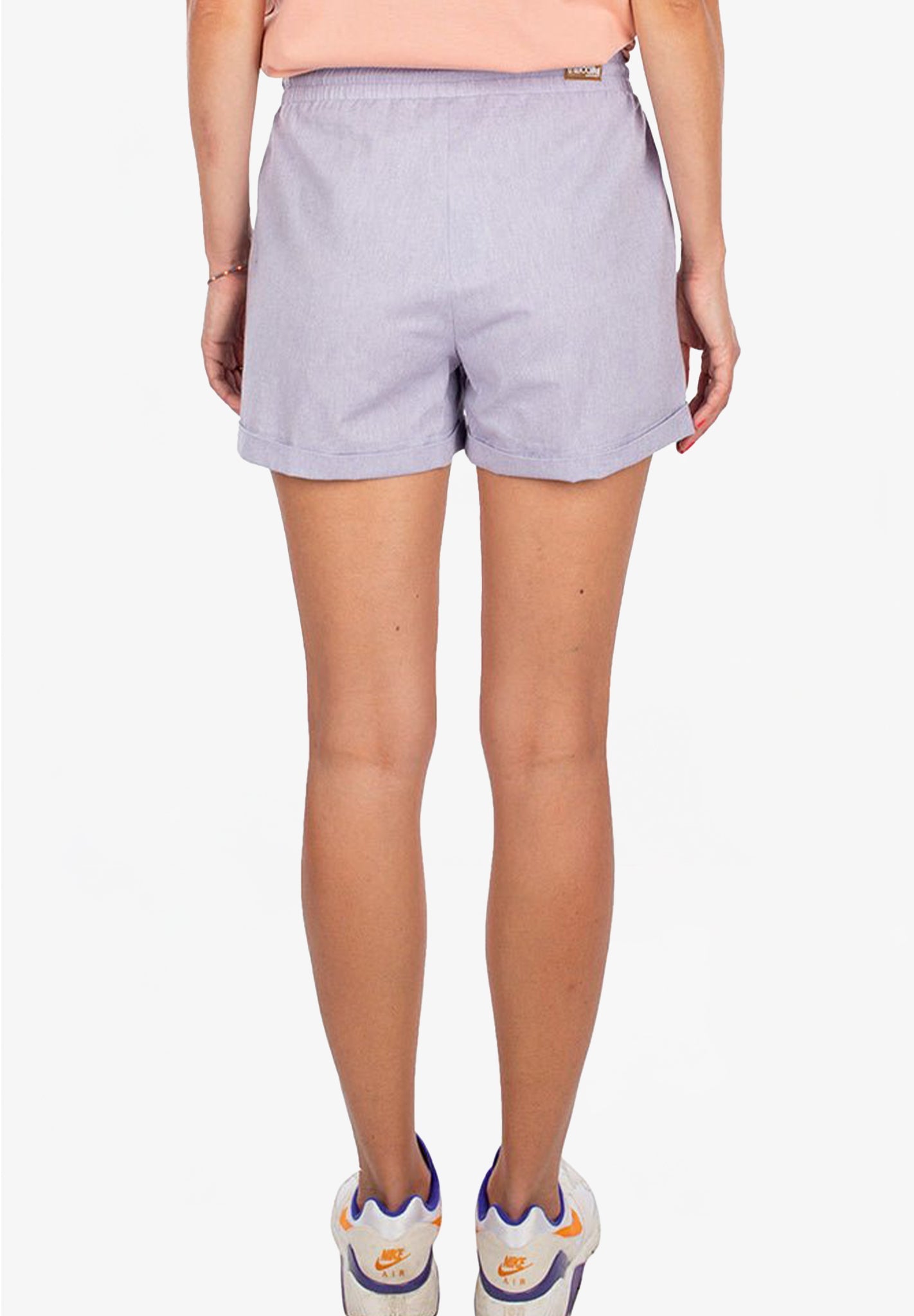IRIEDAILY - Chambray Girl Short - Vintage Purple - BACKYARD