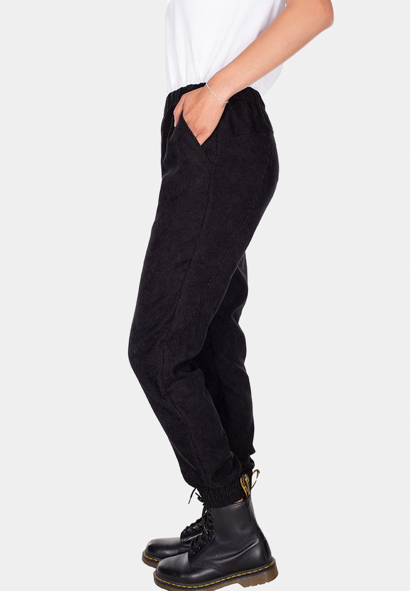 IRIEDAILY - Civic Cord Pant - Black - BACKYARD