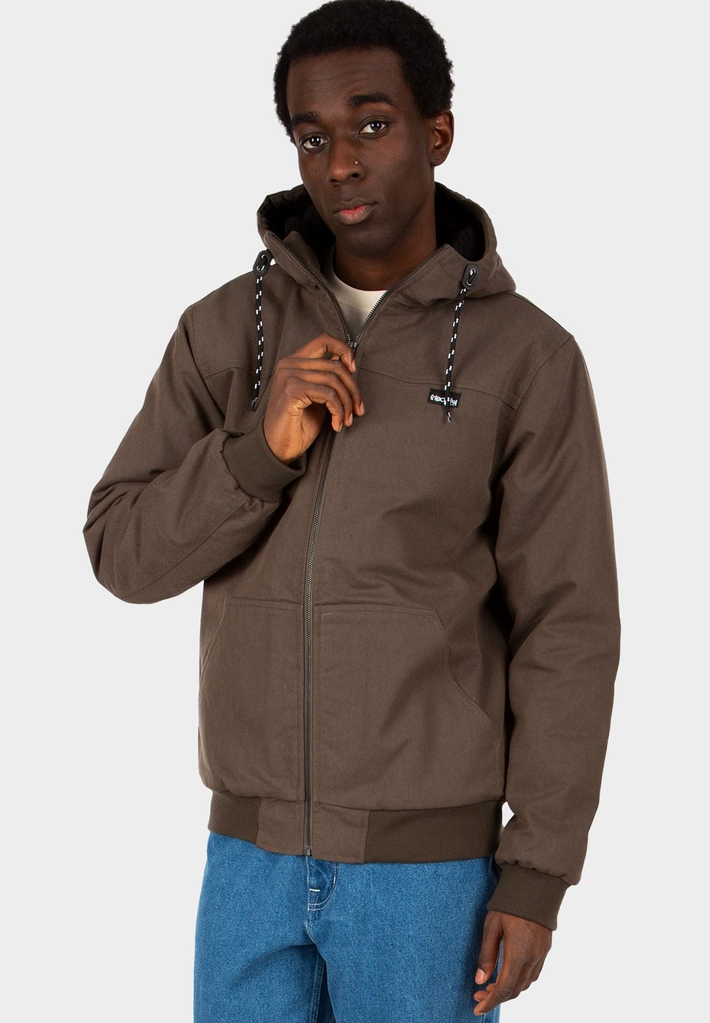 IRIEDAILY - Dock36 Swing Jacket - Black Olive - BACKYARD