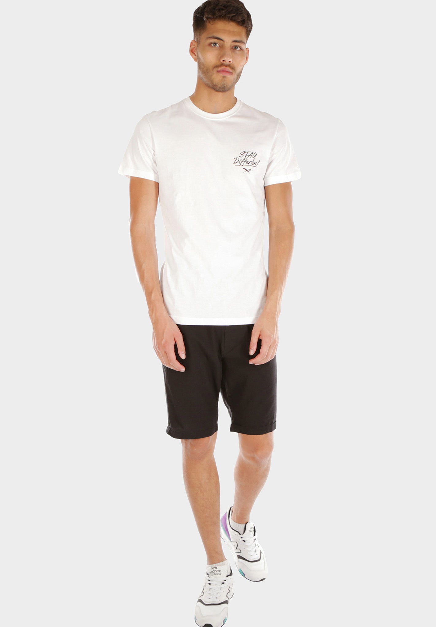 IRIEDAILY - Golfer Chambray Short - Uni Black - BACKYARD